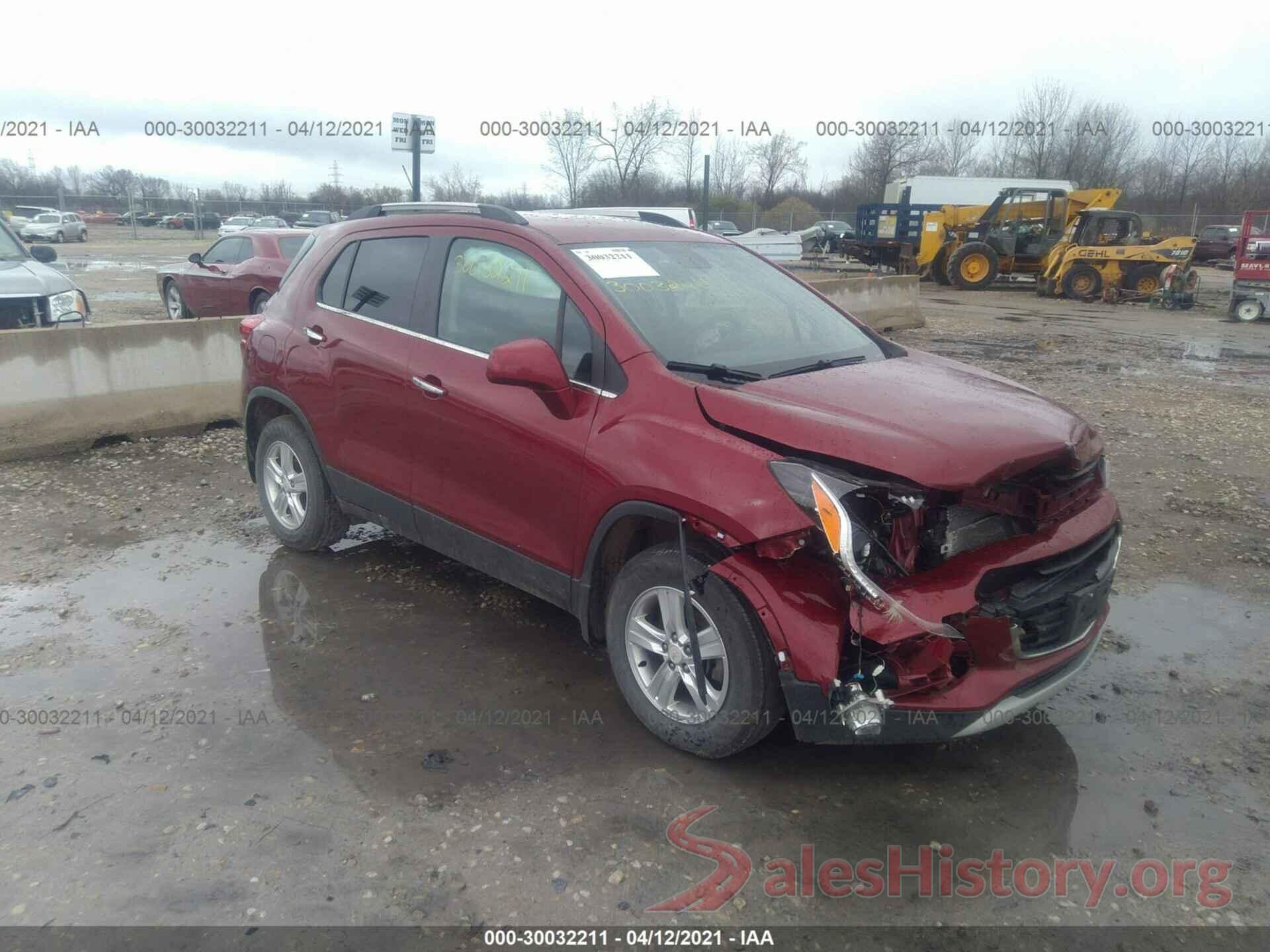 3GNCJPSB2KL132787 2019 CHEVROLET TRAX