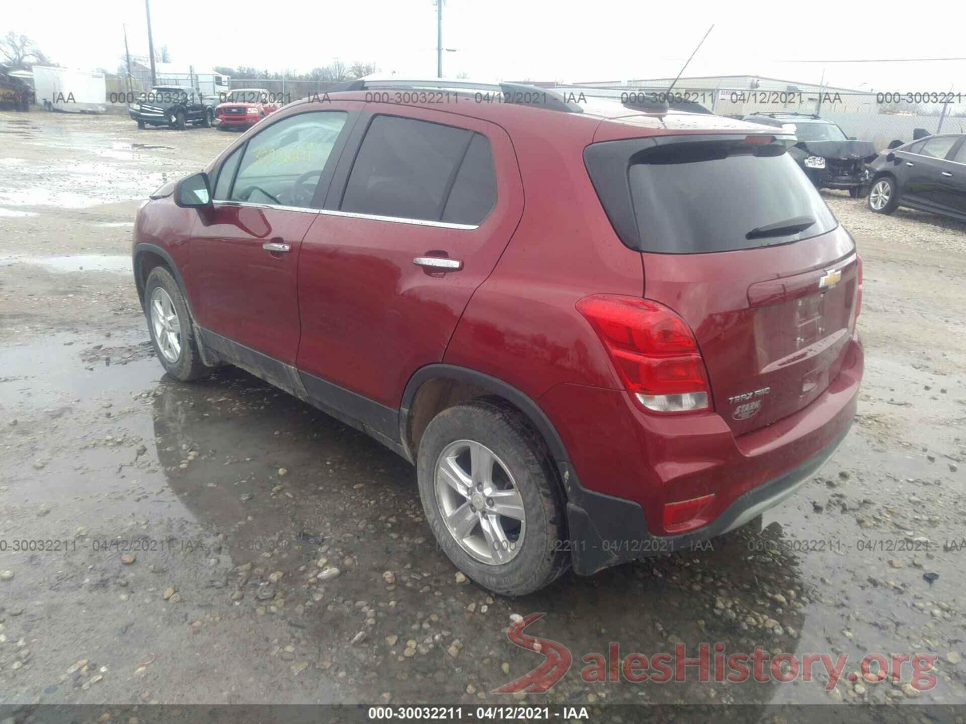 3GNCJPSB2KL132787 2019 CHEVROLET TRAX