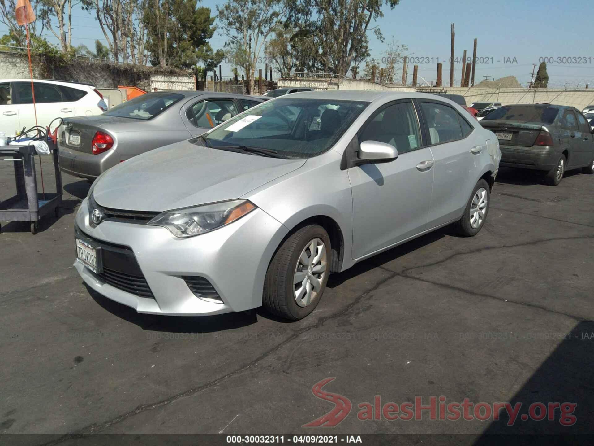 5YFBURHE8GP454918 2016 TOYOTA COROLLA