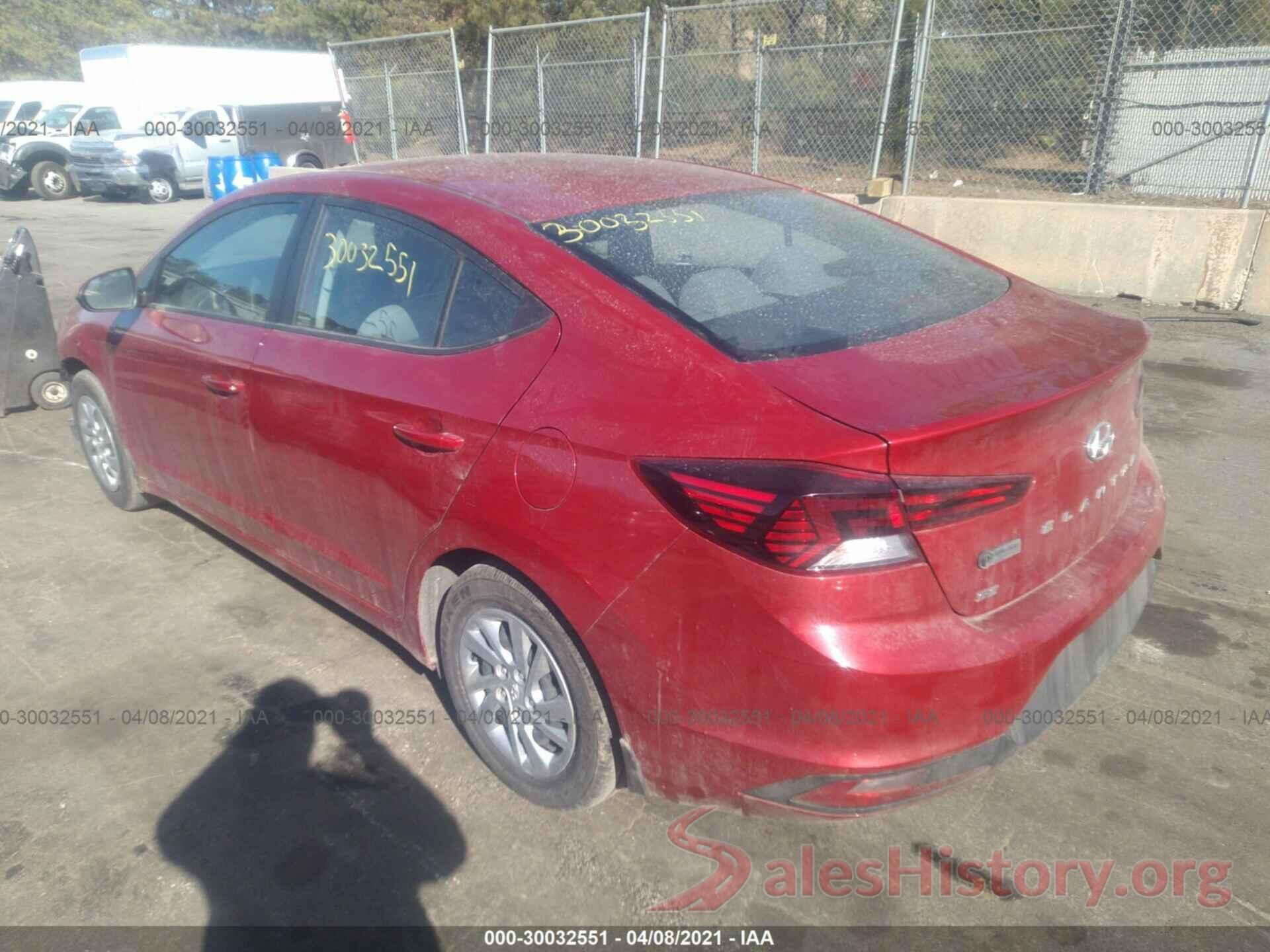 KMHD74LFXLU951013 2020 HYUNDAI ELANTRA