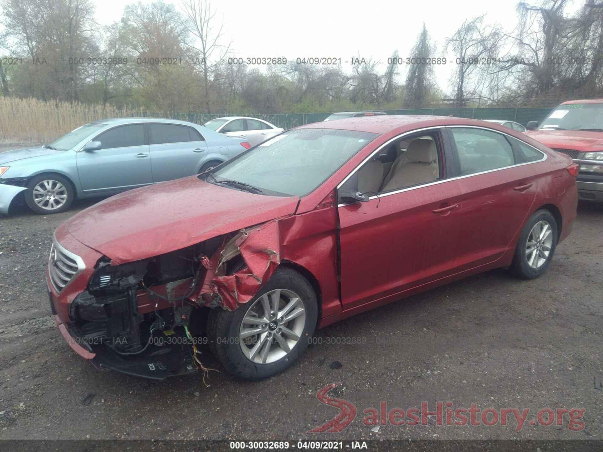 5NPE24AF6GH310564 2016 HYUNDAI SONATA