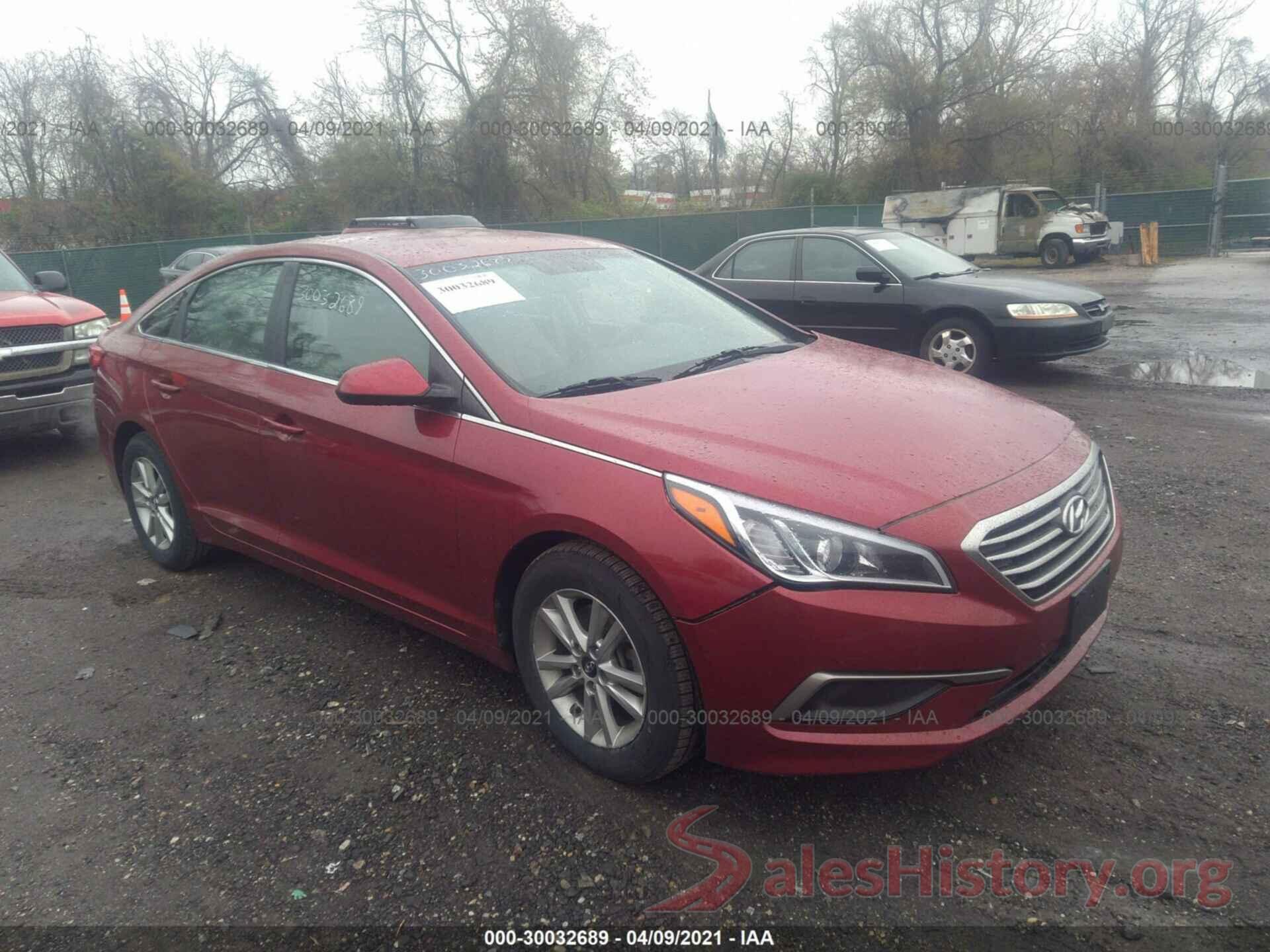 5NPE24AF6GH310564 2016 HYUNDAI SONATA