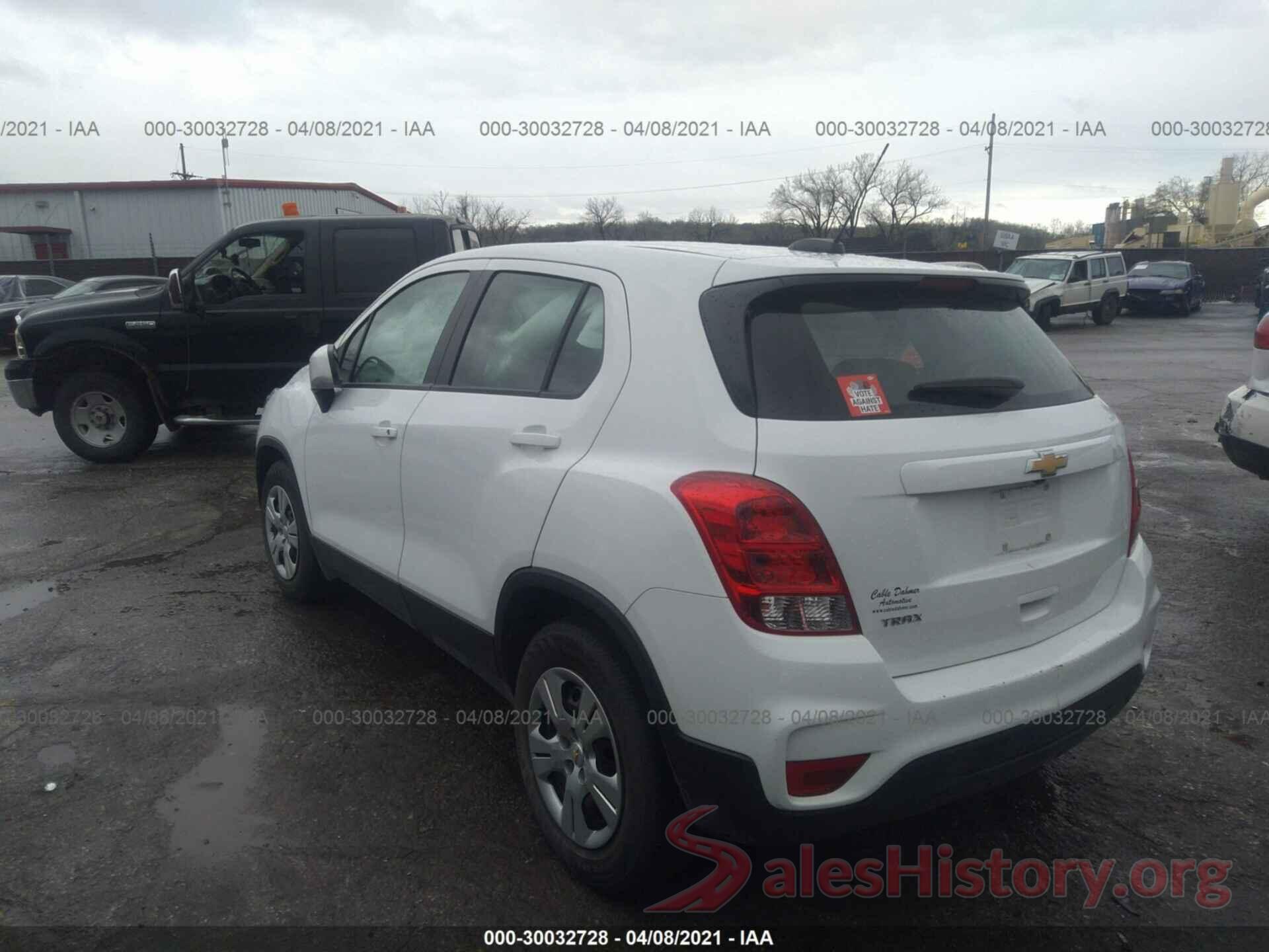 KL7CJKSB3HB236725 2017 CHEVROLET TRAX