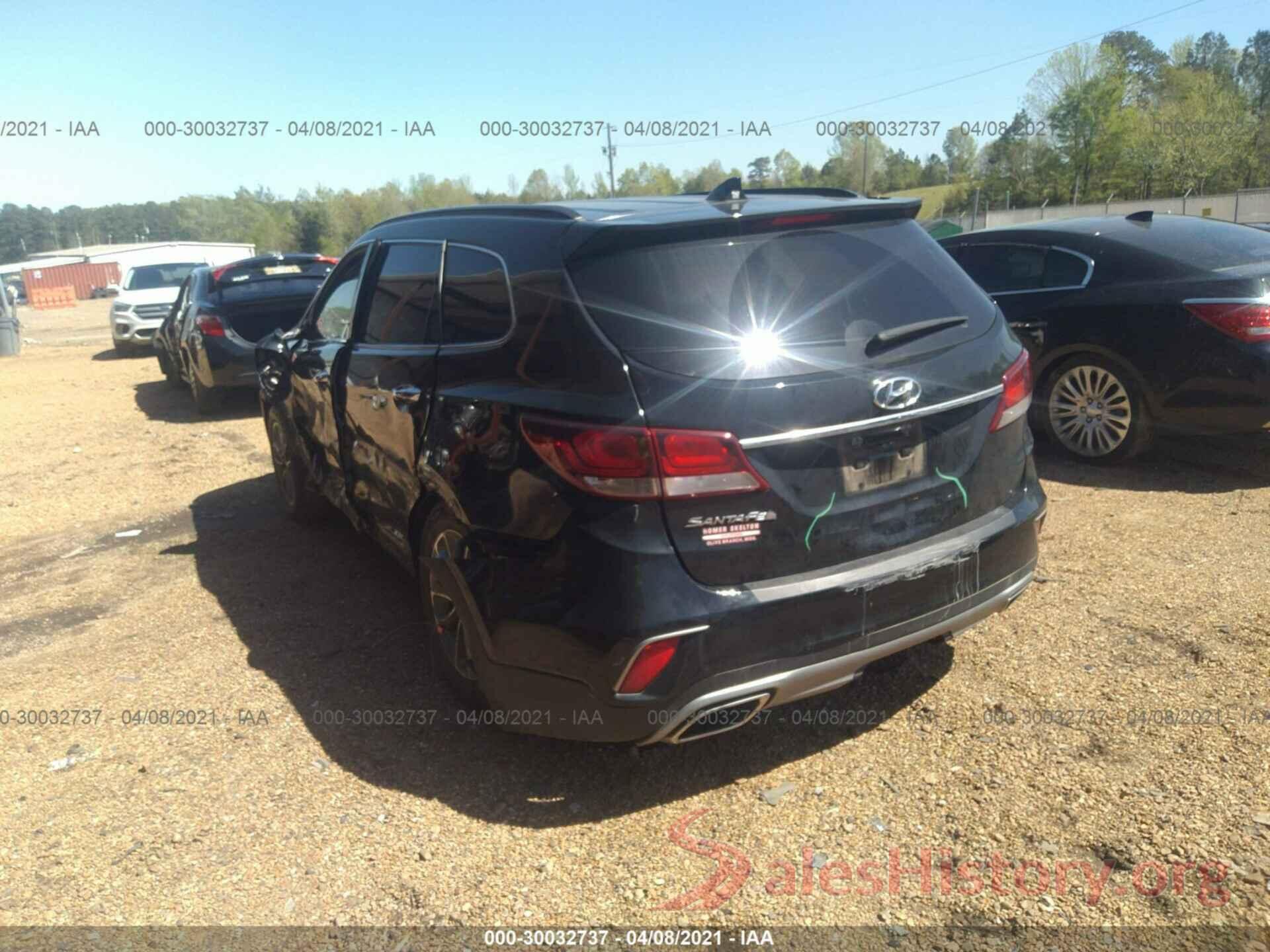 KM8SN4HF3HU232280 2017 HYUNDAI SANTA FE