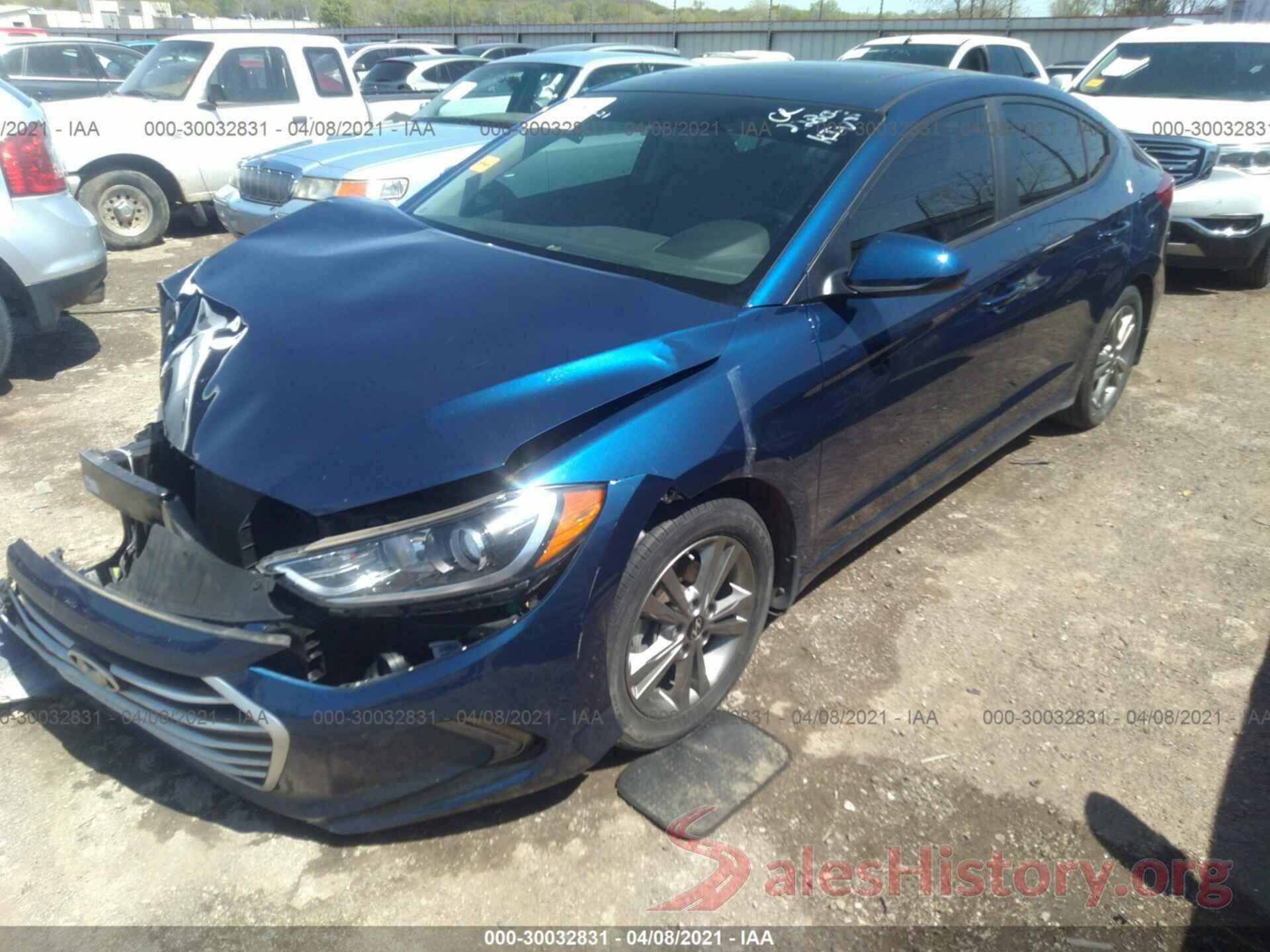 5NPD84LF8JH313450 2018 HYUNDAI ELANTRA