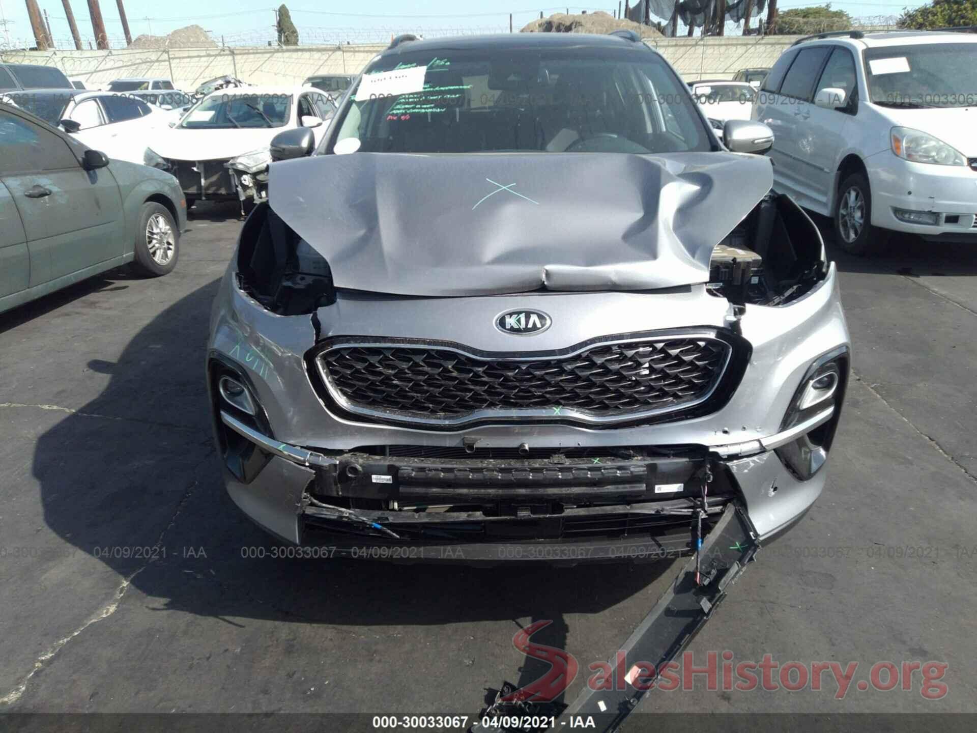 KNDPN3AC1L7828967 2020 KIA SPORTAGE