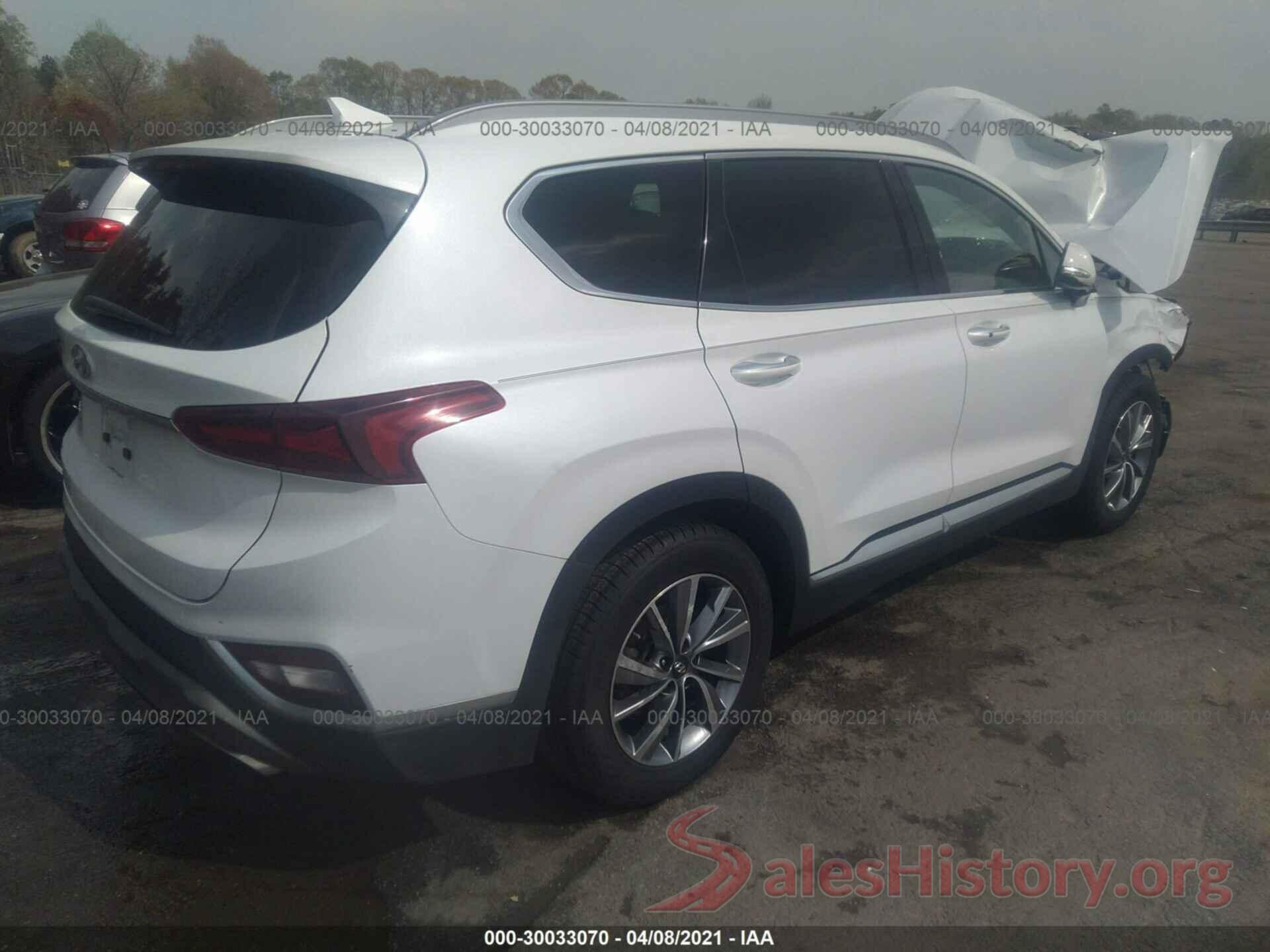 5NMS53AD5KH004142 2019 HYUNDAI SANTA FE