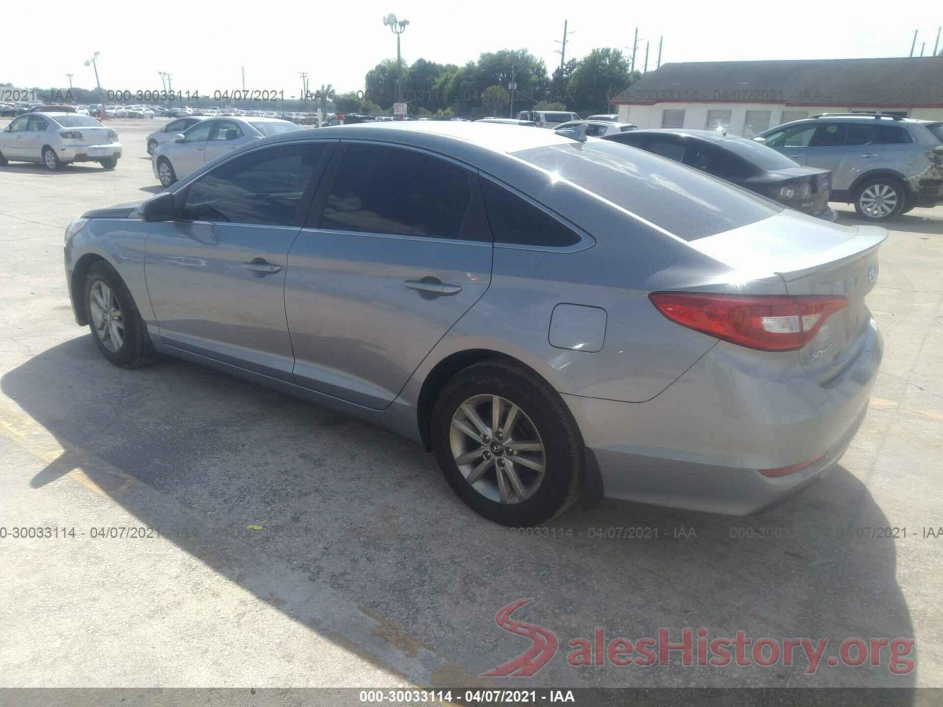 5NPE24AF5GH286239 2016 HYUNDAI SONATA