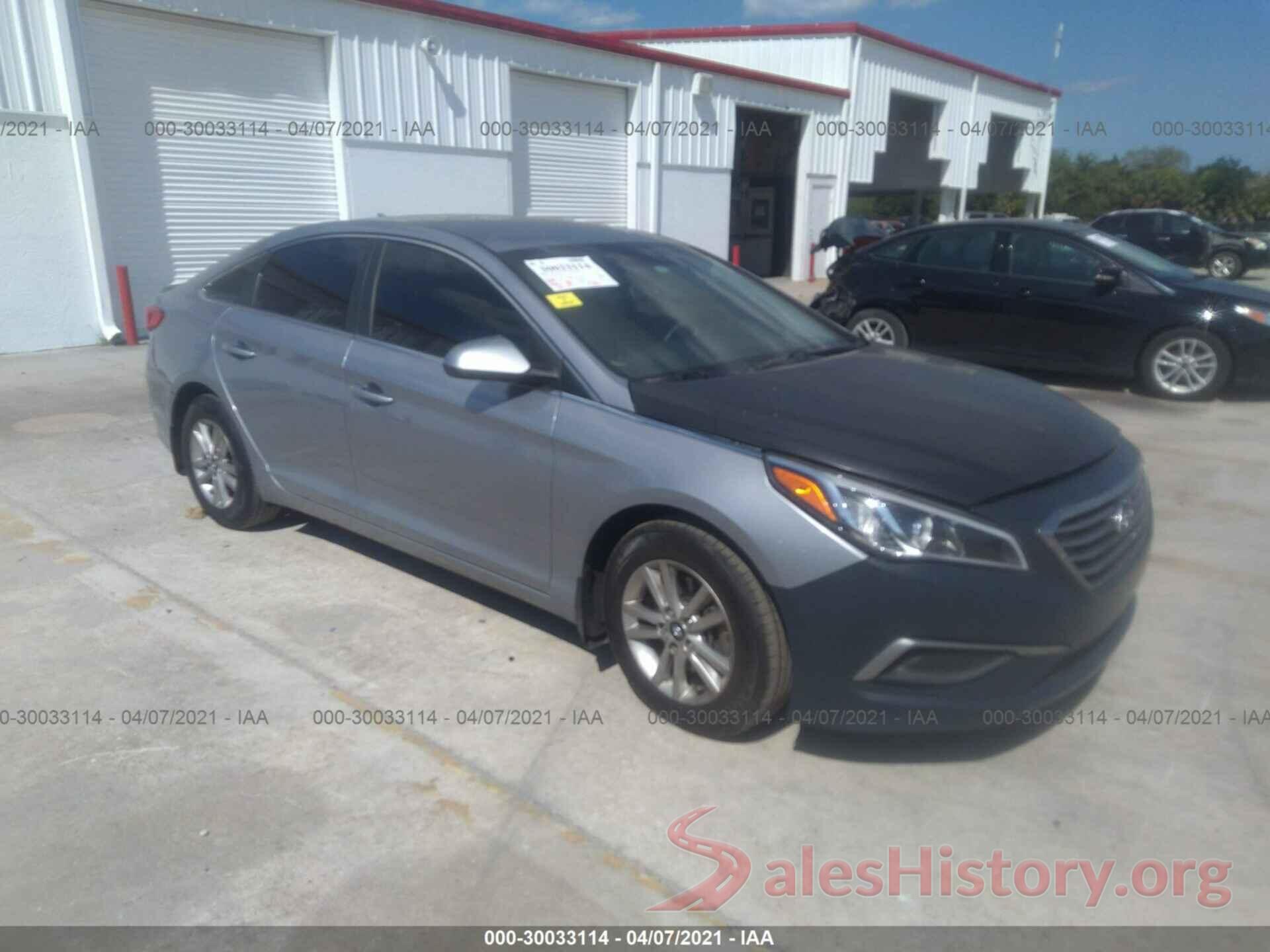 5NPE24AF5GH286239 2016 HYUNDAI SONATA