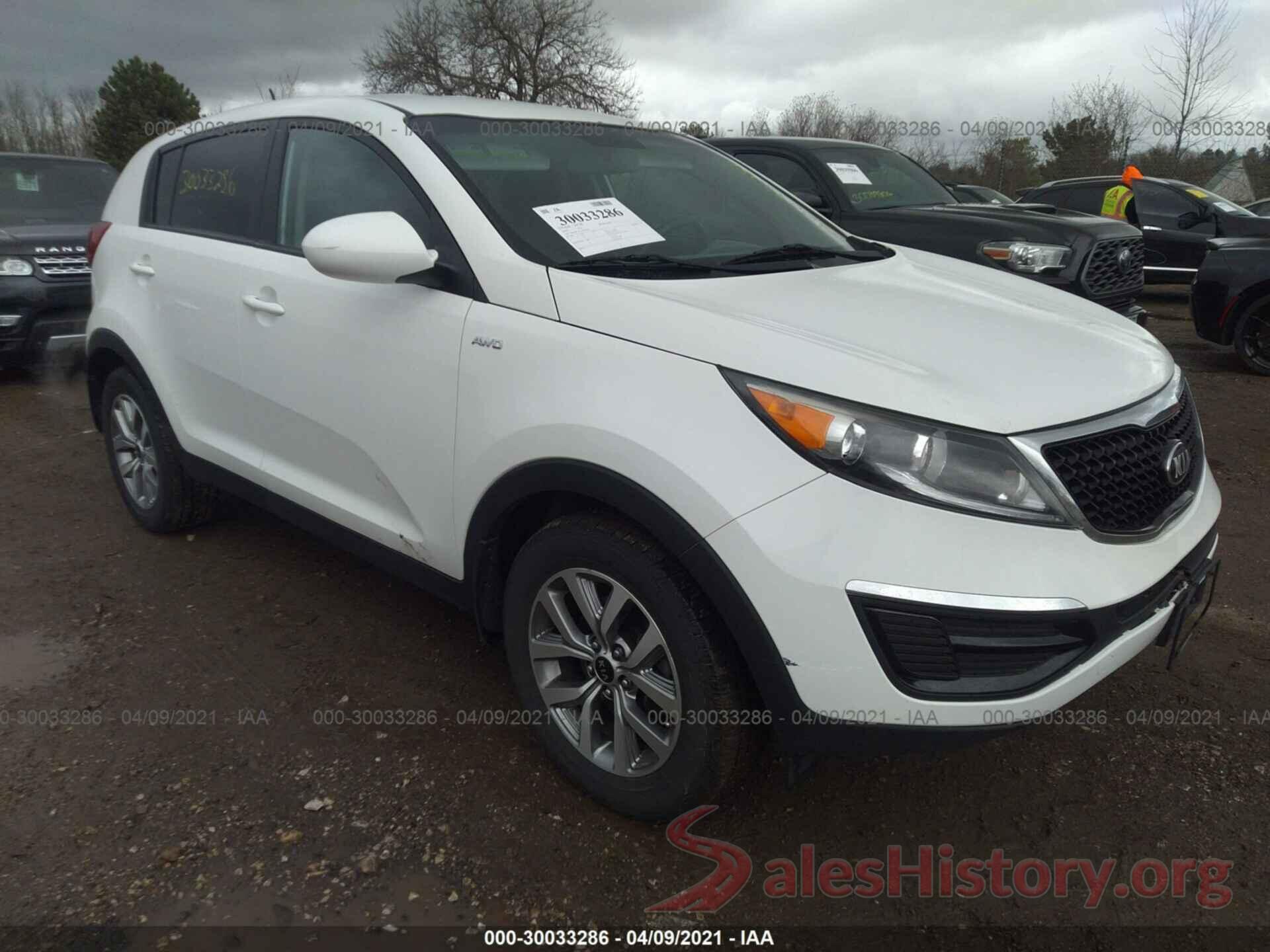 KNDPBCAC4G7810509 2016 KIA SPORTAGE