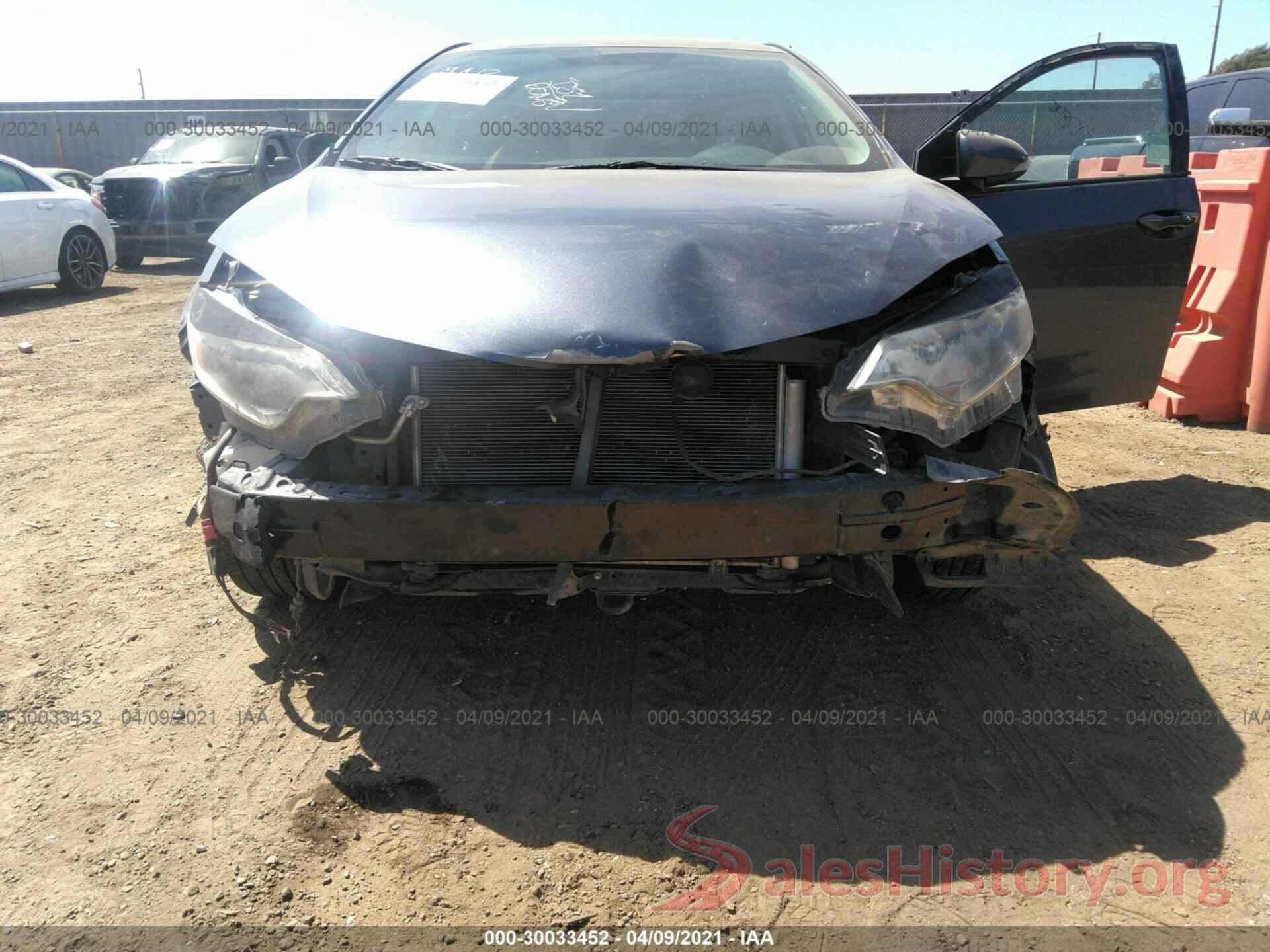 5YFBURHE6GP452763 2016 TOYOTA COROLLA