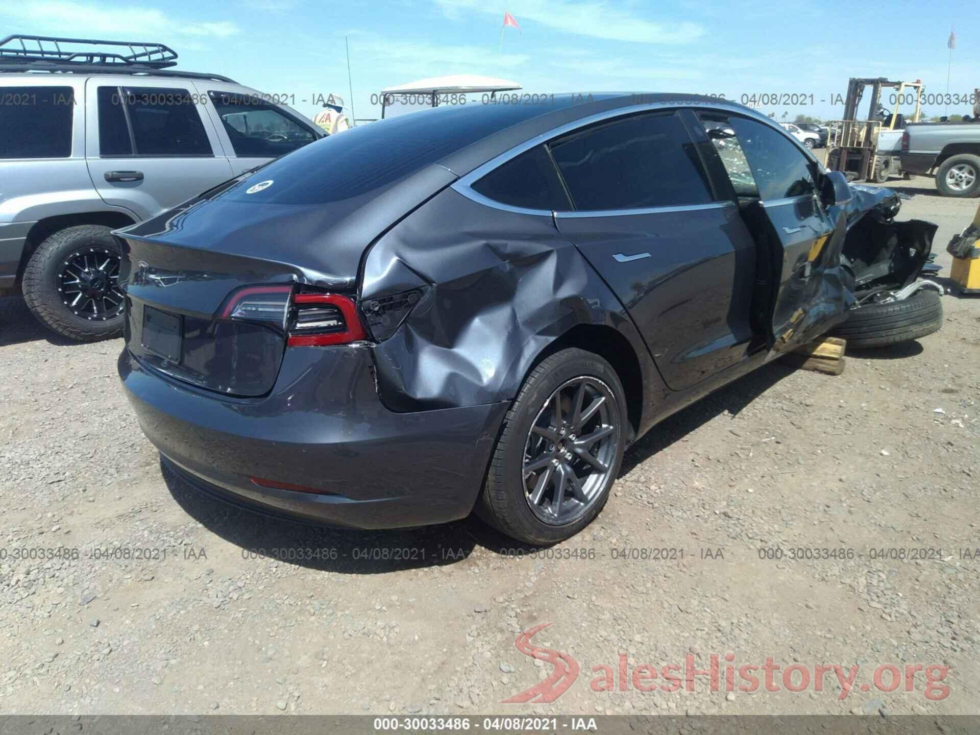 5YJ3E1EAXLF598321 2020 TESLA MODEL 3