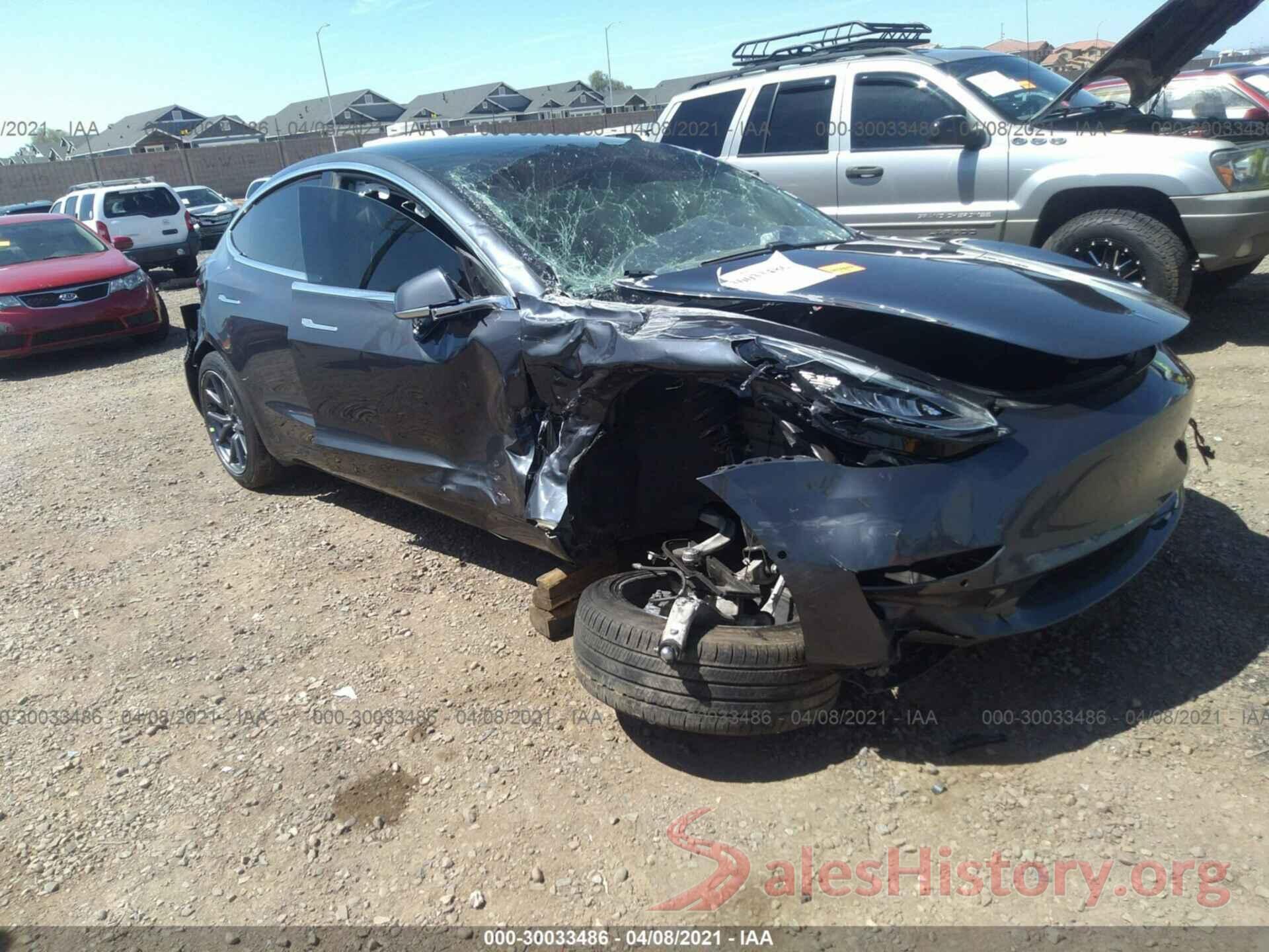 5YJ3E1EAXLF598321 2020 TESLA MODEL 3