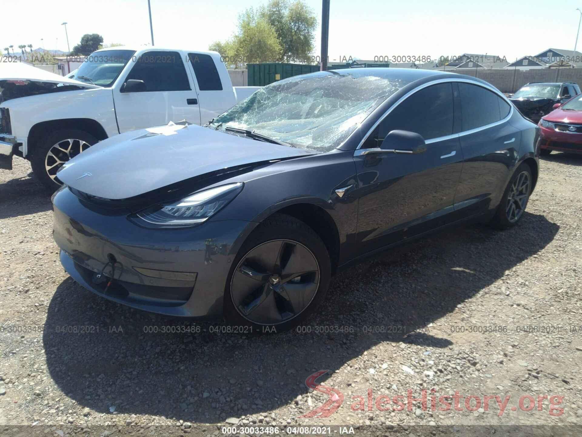 5YJ3E1EAXLF598321 2020 TESLA MODEL 3