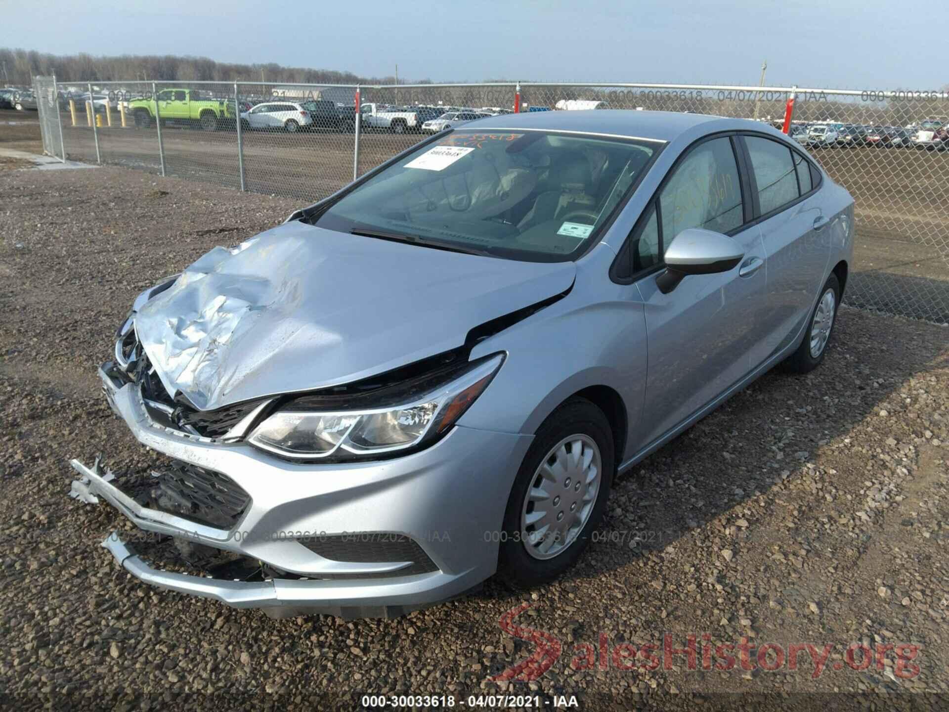 1G1BC5SM8H7138491 2017 CHEVROLET CRUZE