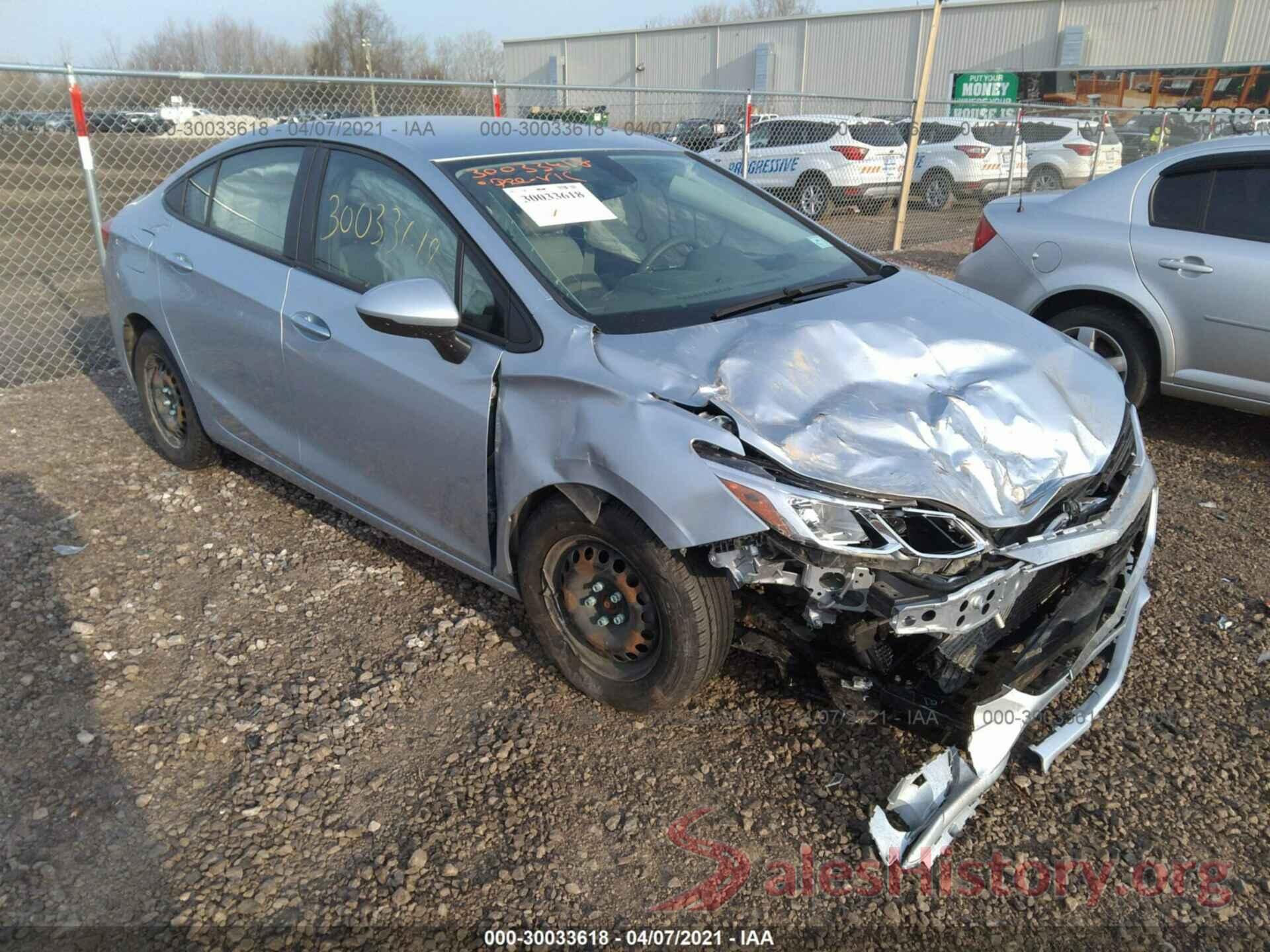 1G1BC5SM8H7138491 2017 CHEVROLET CRUZE