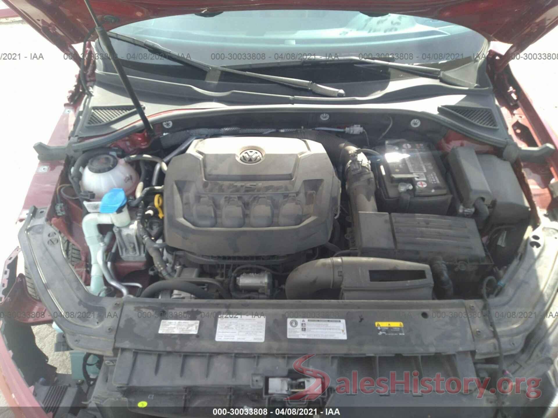 1VWBA7A33JC033286 2018 VOLKSWAGEN PASSAT