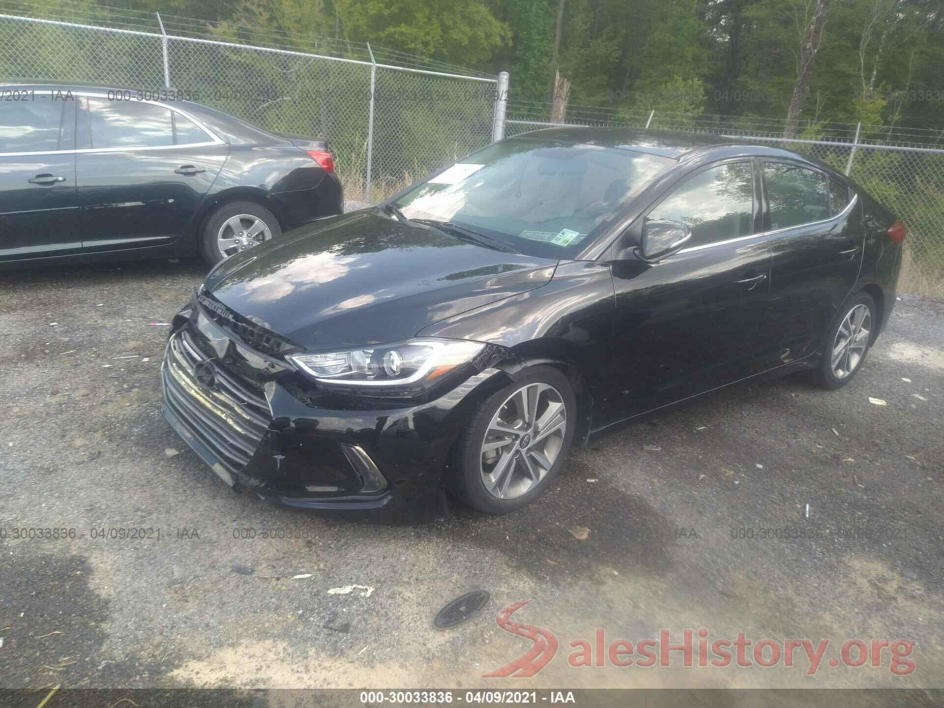 5NPD84LF3JH272791 2018 HYUNDAI ELANTRA