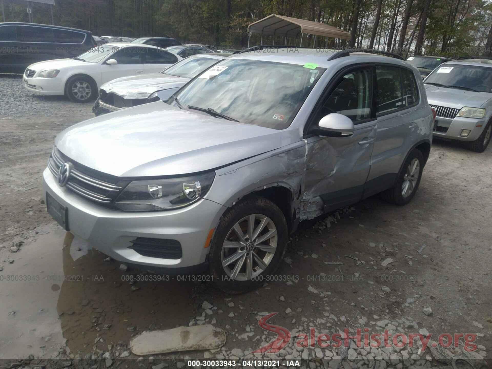 WVGAV7AX9HK050210 2017 VOLKSWAGEN TIGUAN