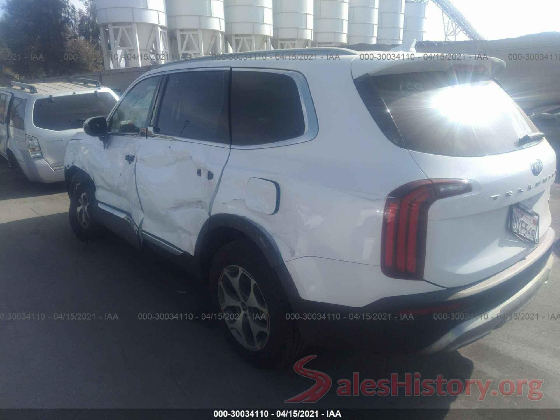 5XYP34HC2LG001418 2020 KIA TELLURIDE