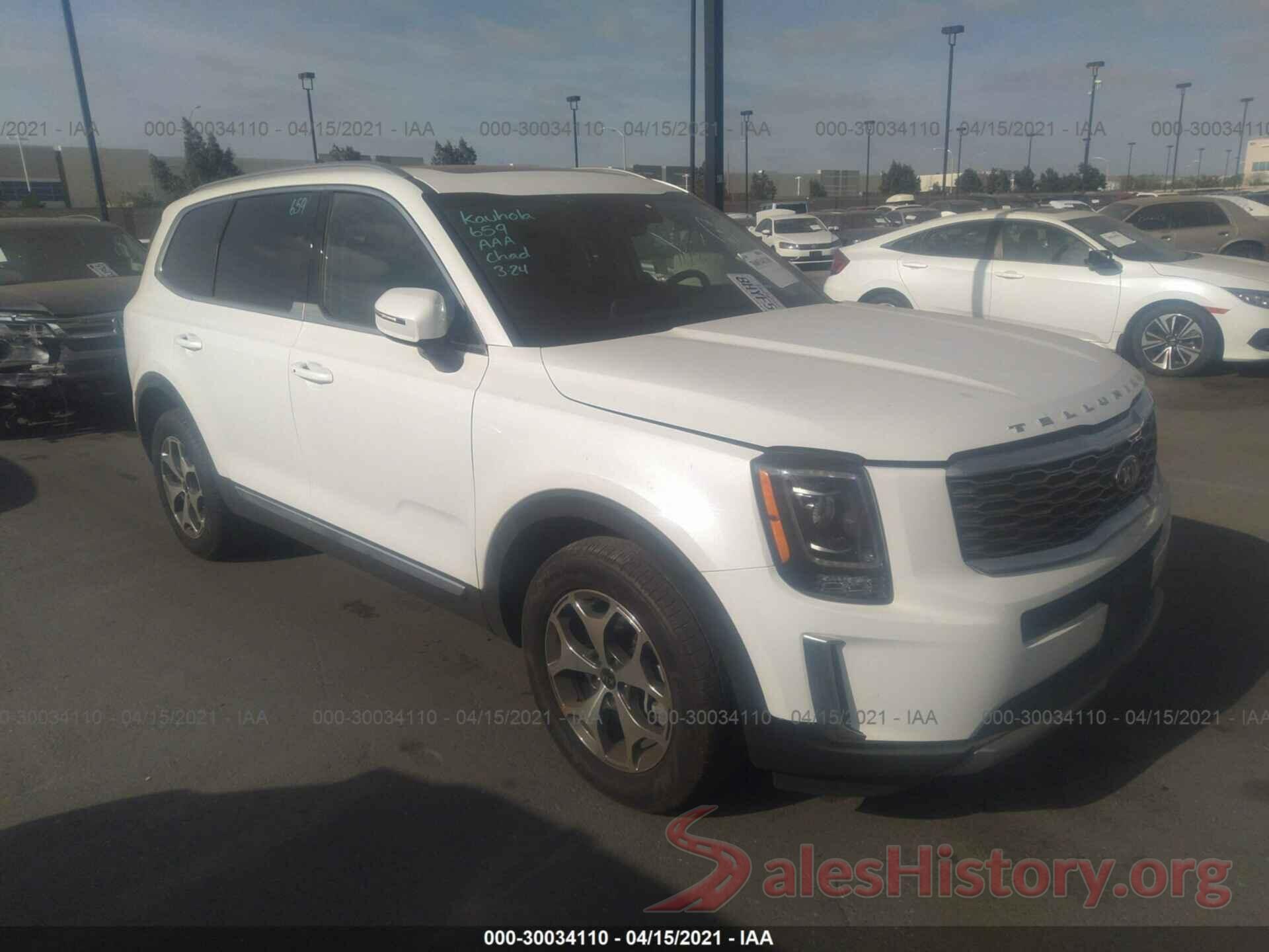 5XYP34HC2LG001418 2020 KIA TELLURIDE