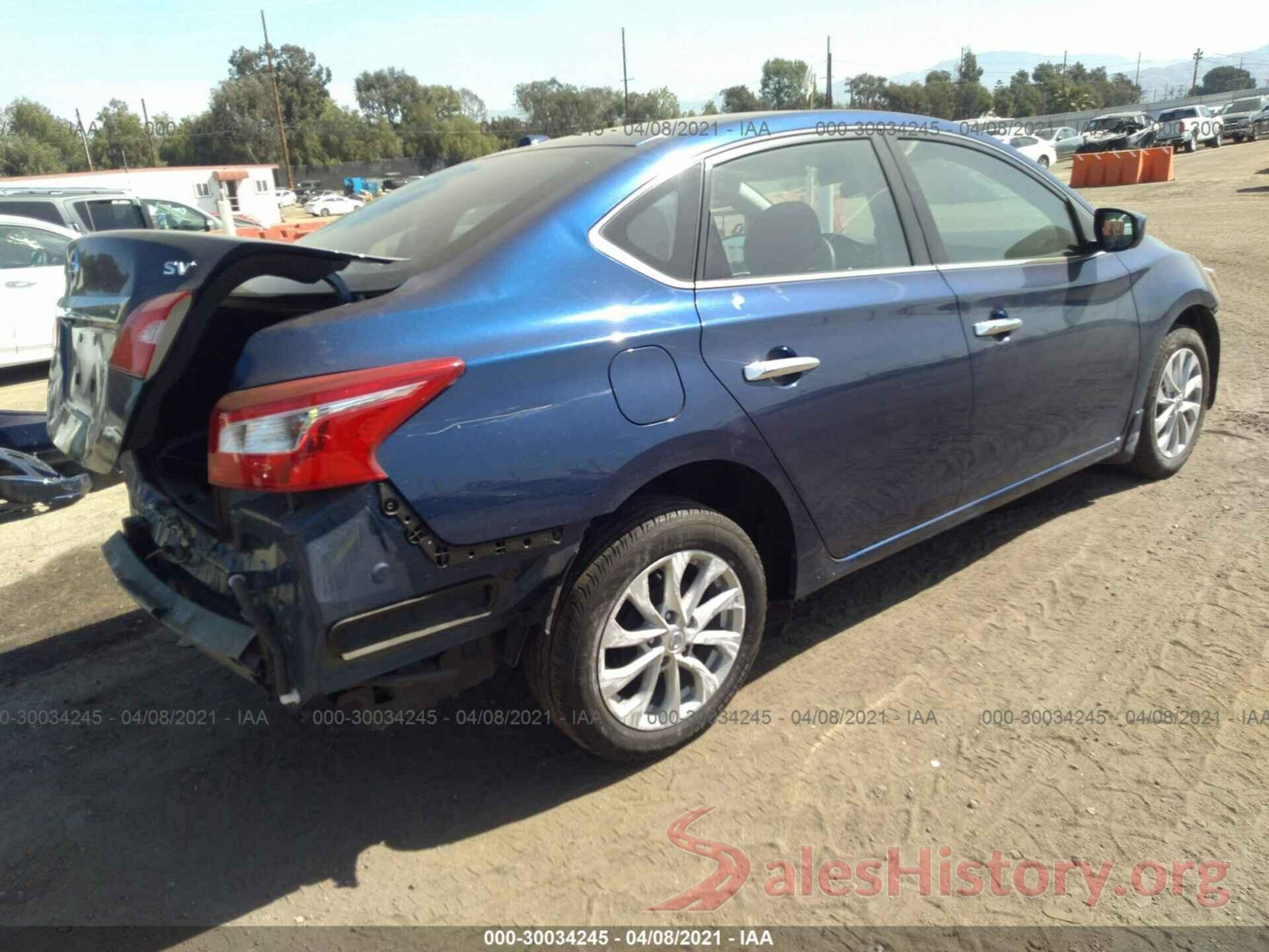 3N1AB7AP6KY205059 2019 NISSAN SENTRA