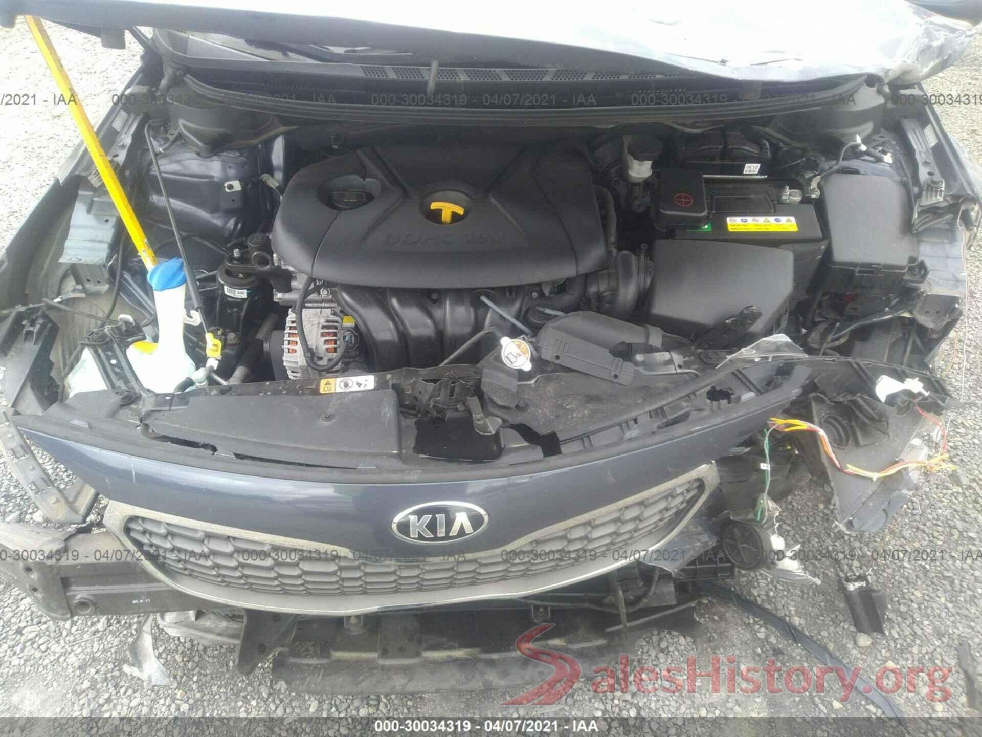 KNAFX4A67G5442087 2016 KIA FORTE