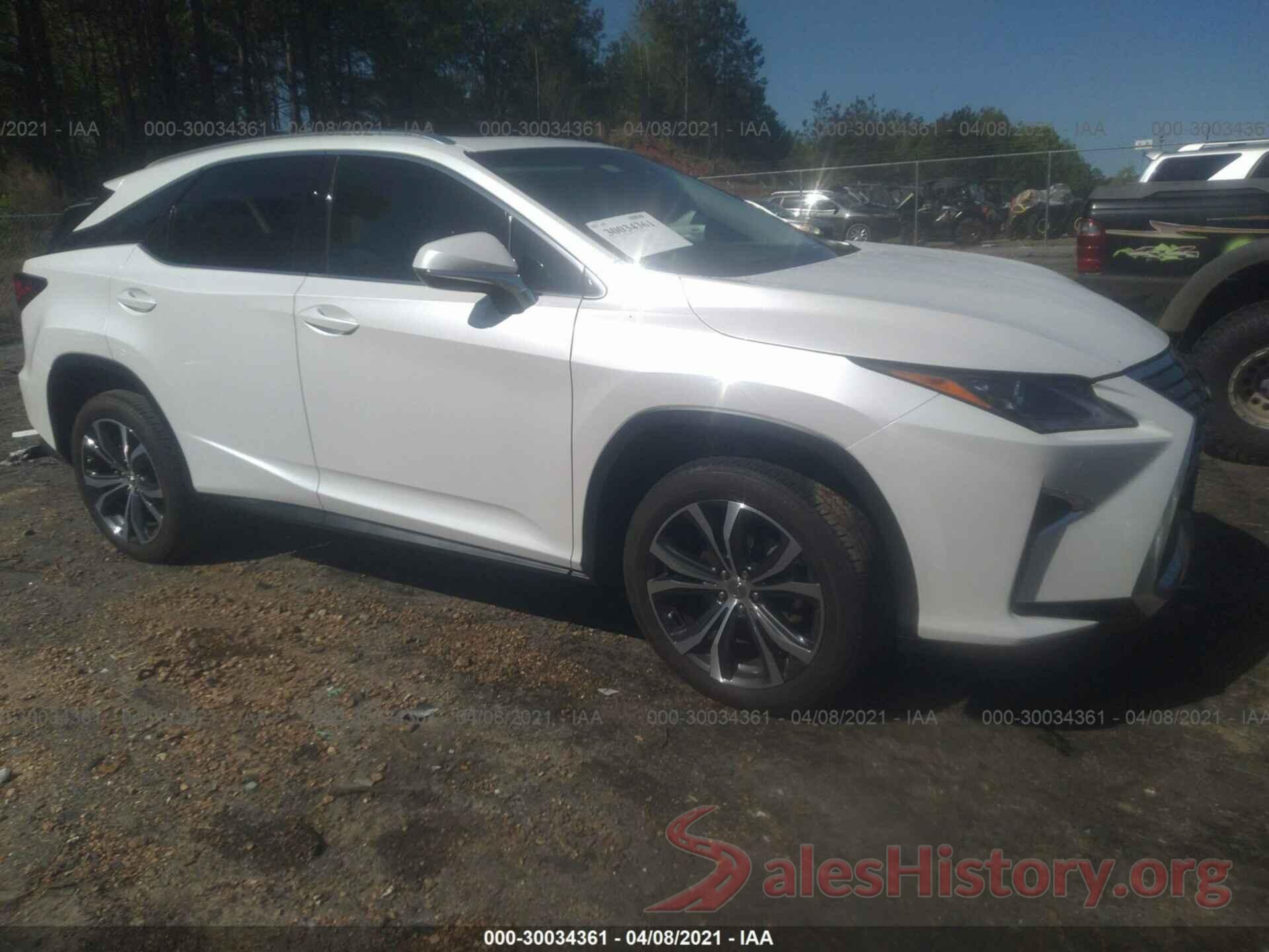 2T2ZZMCA8HC046763 2017 LEXUS RX