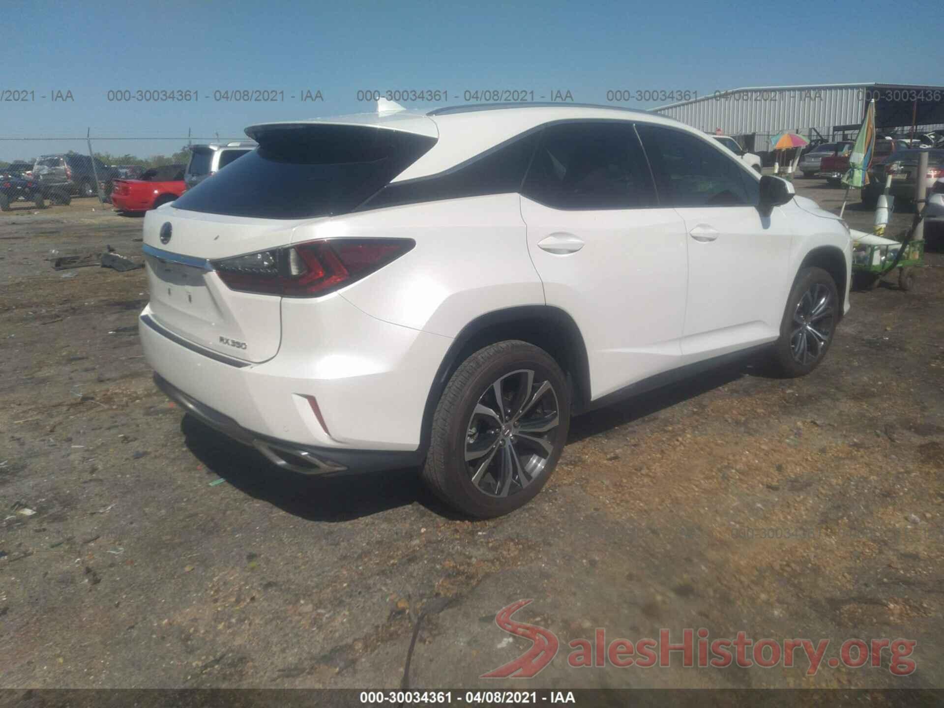 2T2ZZMCA8HC046763 2017 LEXUS RX