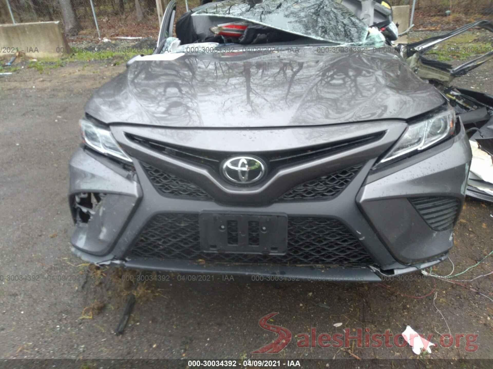 4T1B11HK9KU160340 2019 TOYOTA CAMRY