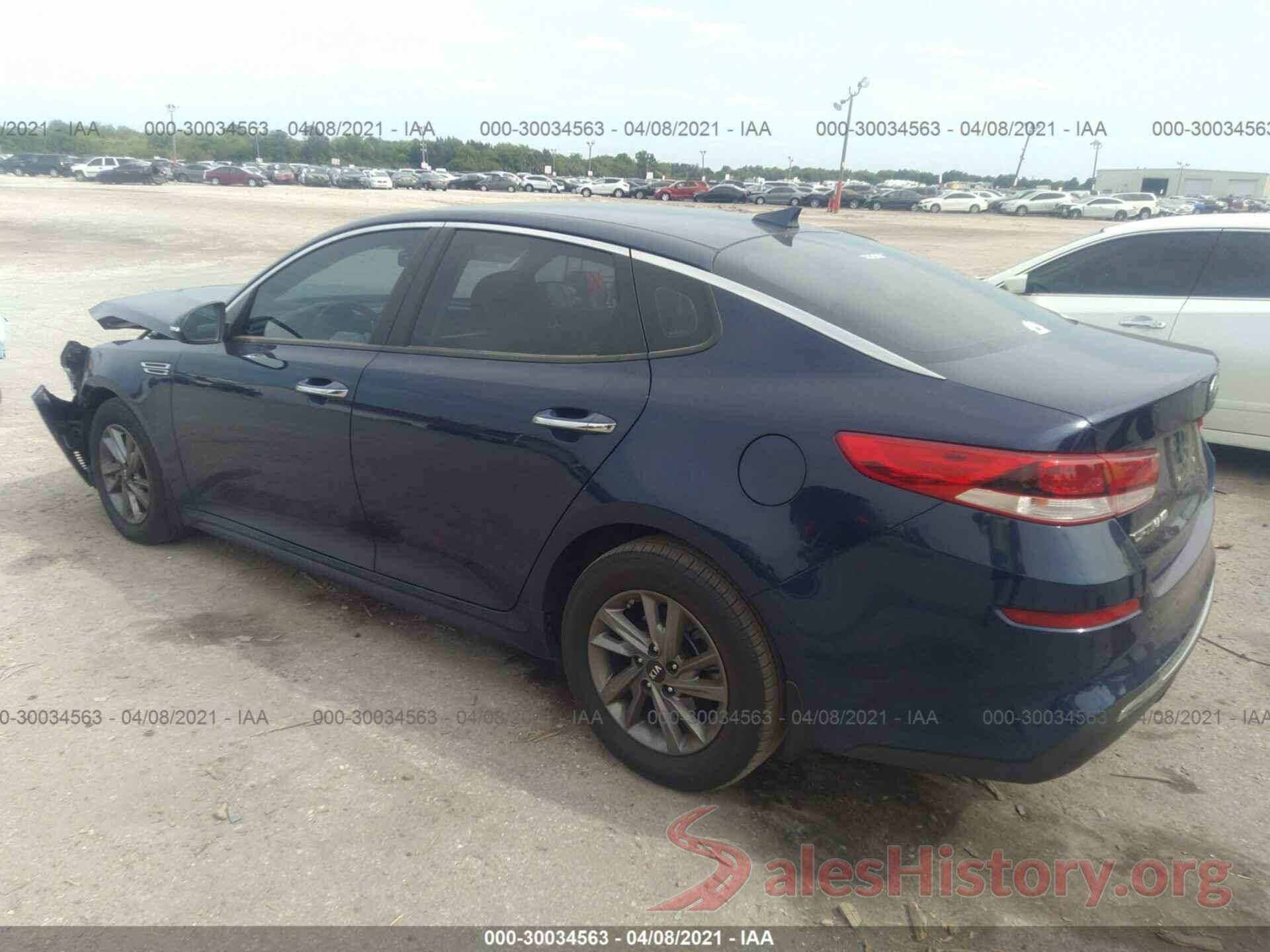 5XXGT4L34LG420138 2020 KIA OPTIMA