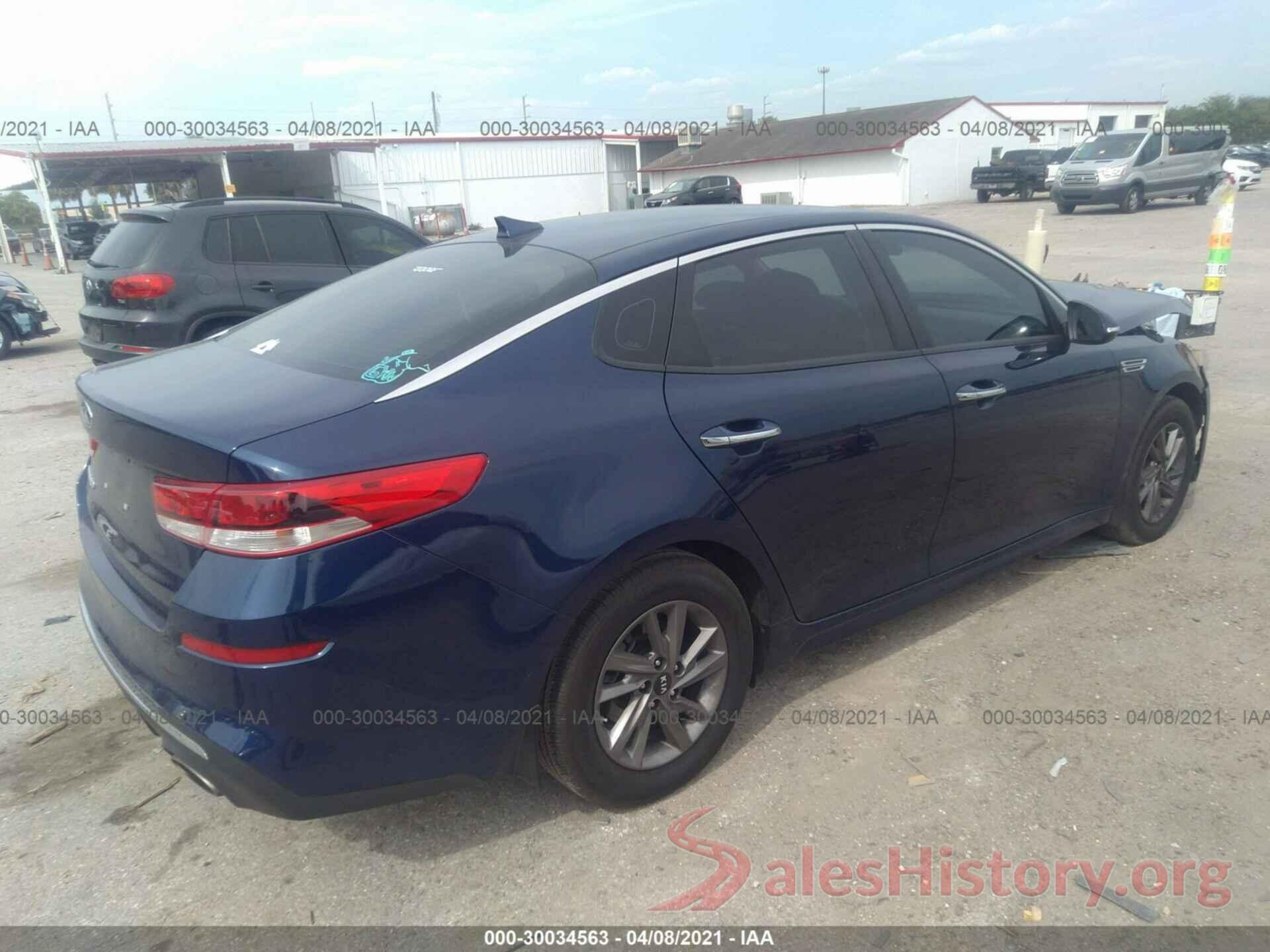 5XXGT4L34LG420138 2020 KIA OPTIMA