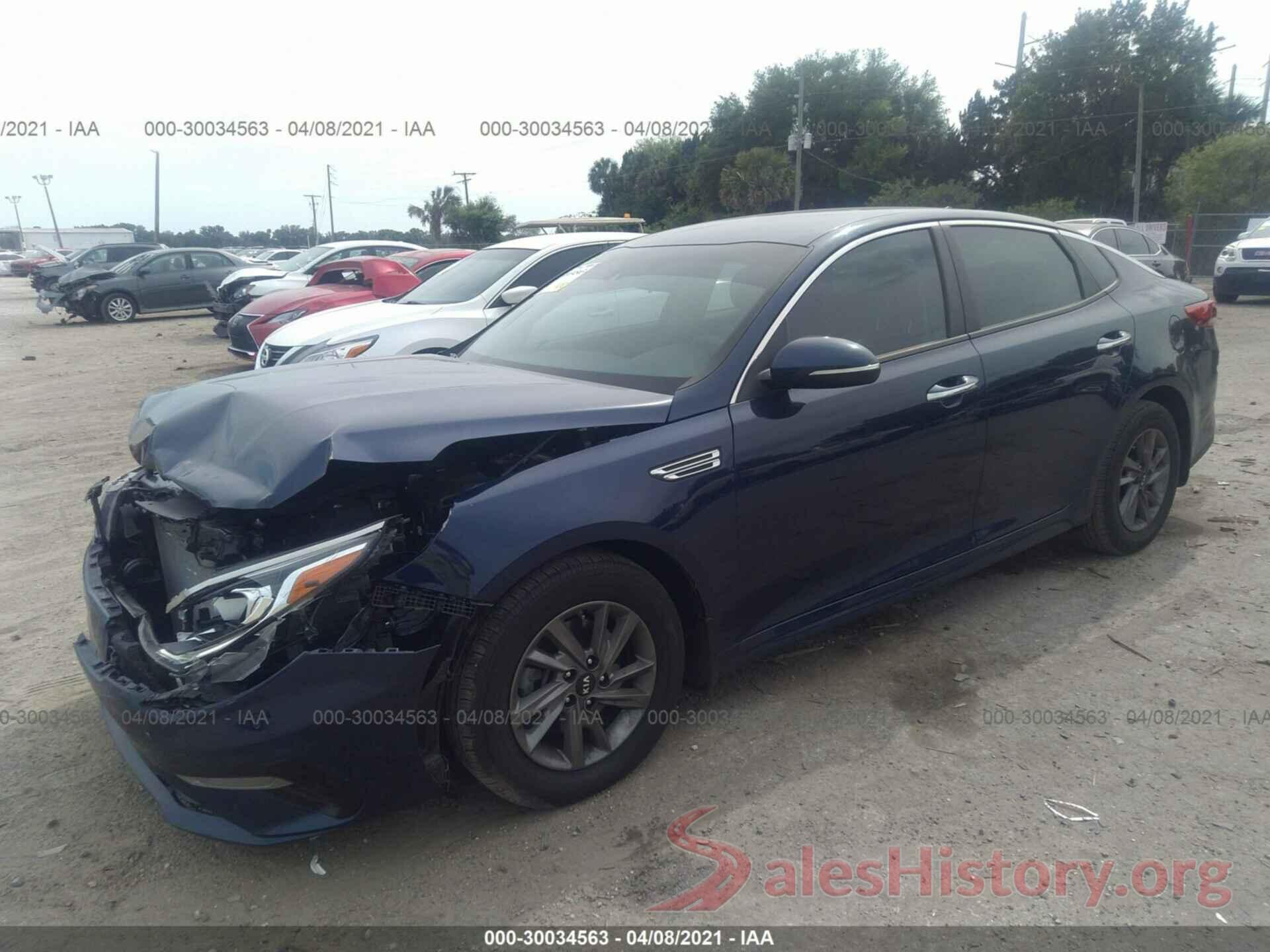 5XXGT4L34LG420138 2020 KIA OPTIMA