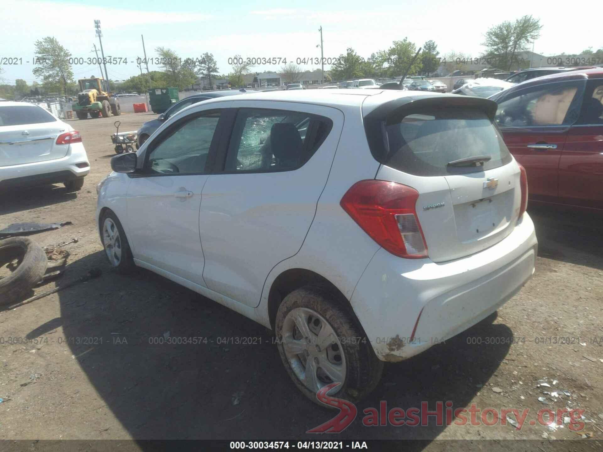 KL8CB6SAXLC424278 2020 CHEVROLET SPARK