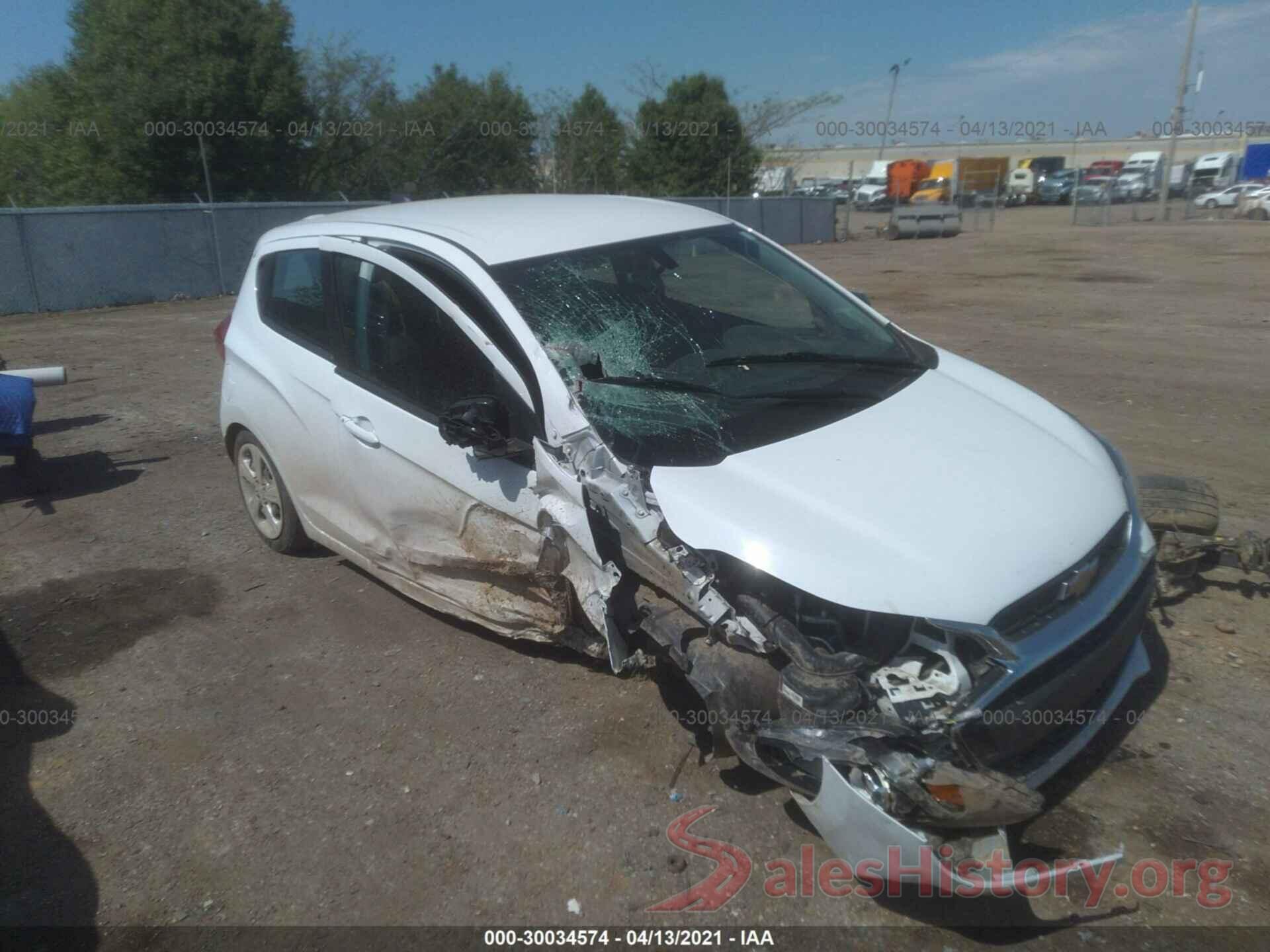 KL8CB6SAXLC424278 2020 CHEVROLET SPARK