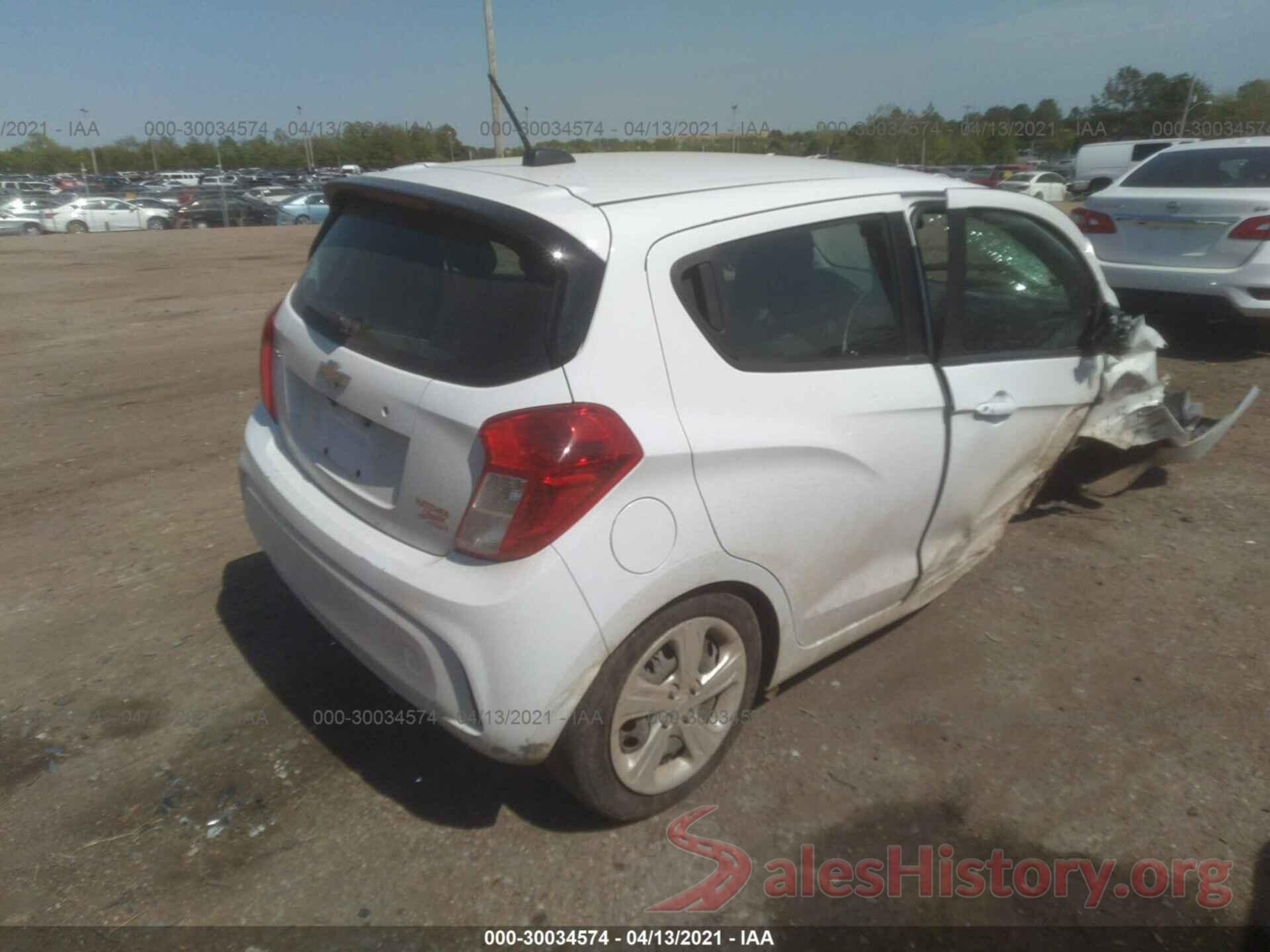 KL8CB6SAXLC424278 2020 CHEVROLET SPARK