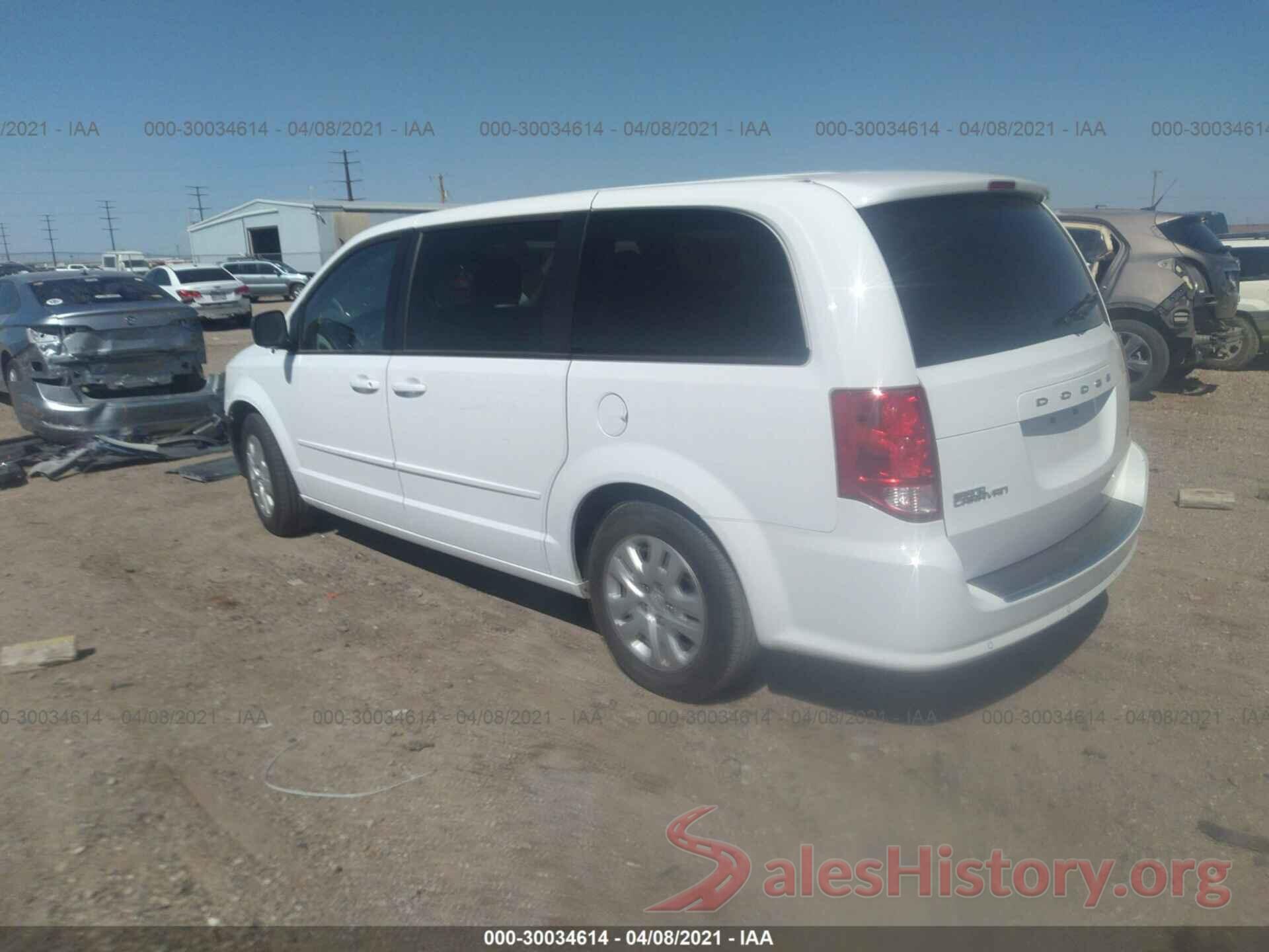 2C4RDGBG2HR846940 2017 DODGE GRAND CARAVAN