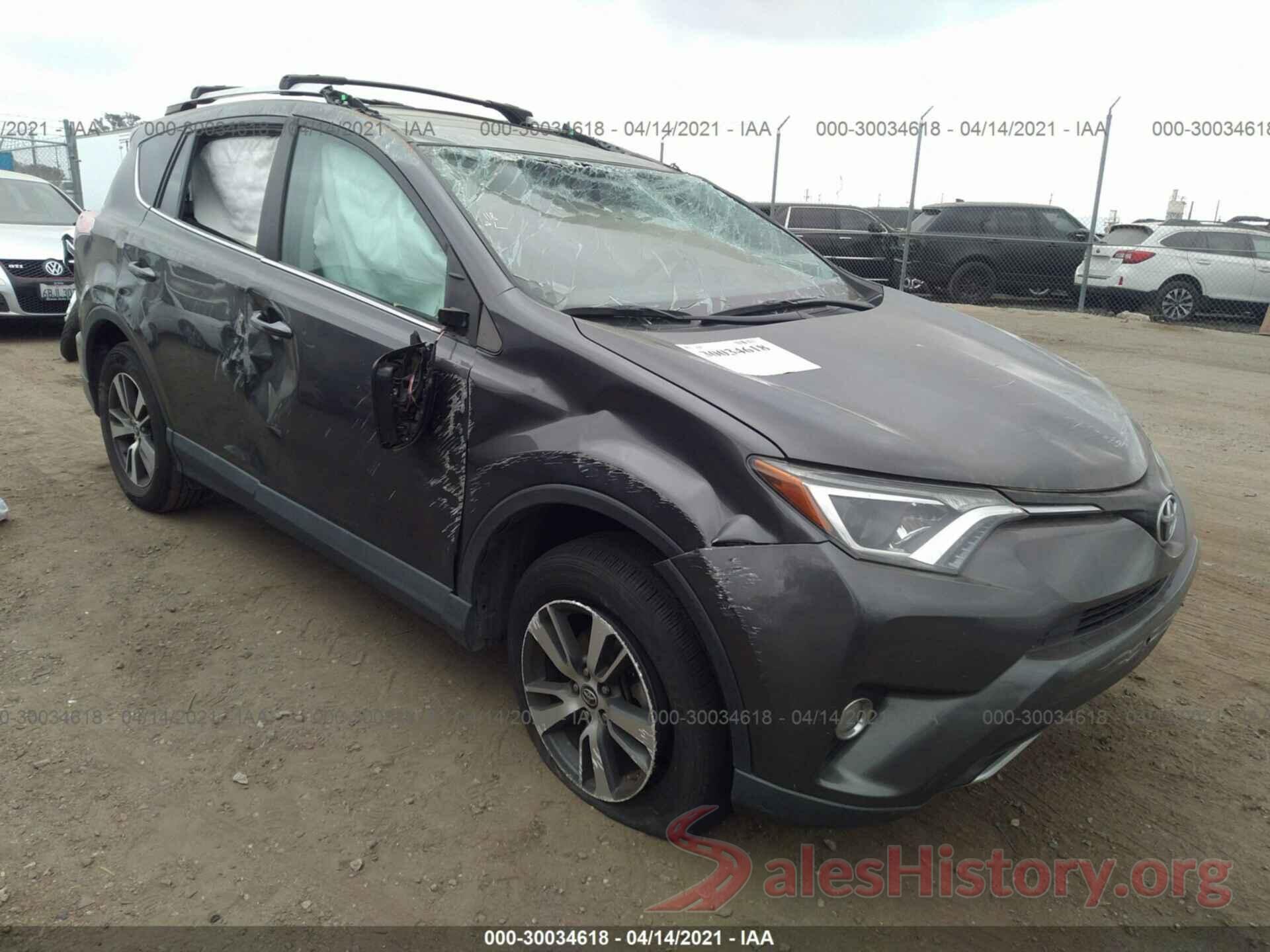 2T3WFREV4GW302348 2016 TOYOTA RAV4