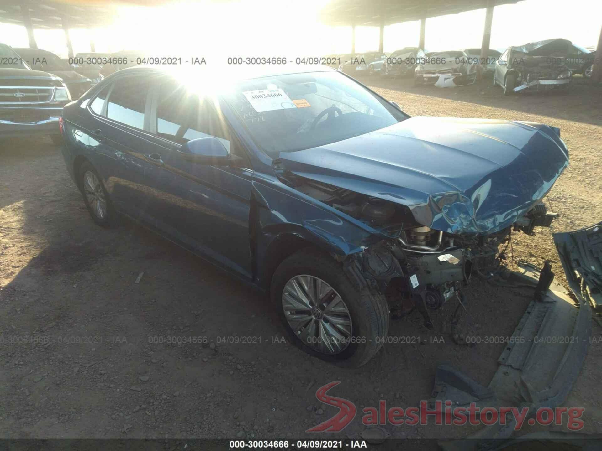 3VWC57BUXKM051543 2019 VOLKSWAGEN JETTA