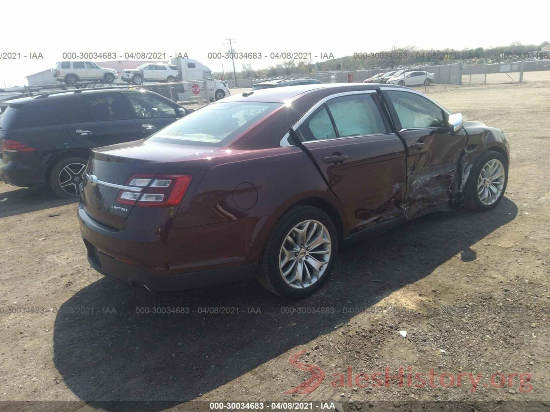 1FAHP2F85KG118763 2019 FORD TAURUS