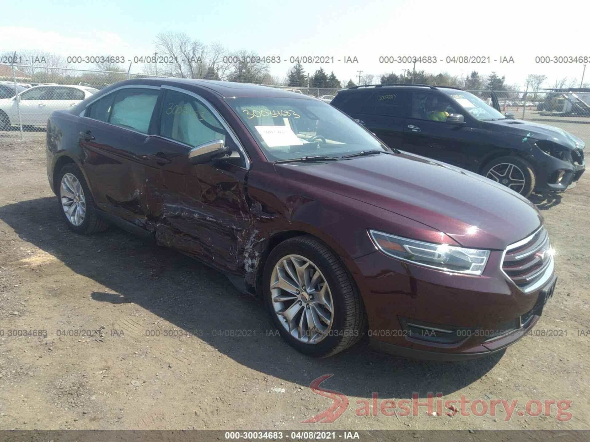 1FAHP2F85KG118763 2019 FORD TAURUS