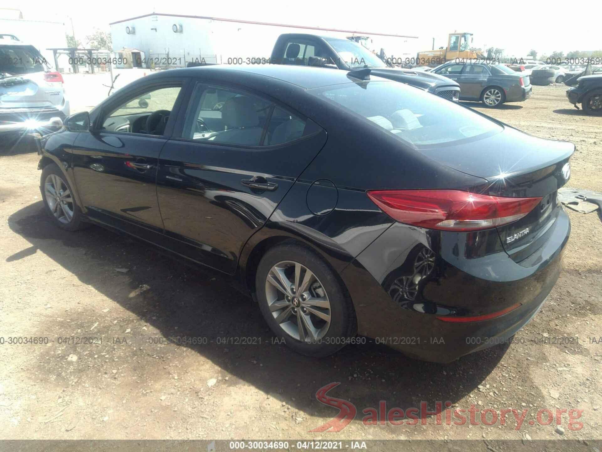 5NPD84LF2JH315310 2018 HYUNDAI ELANTRA