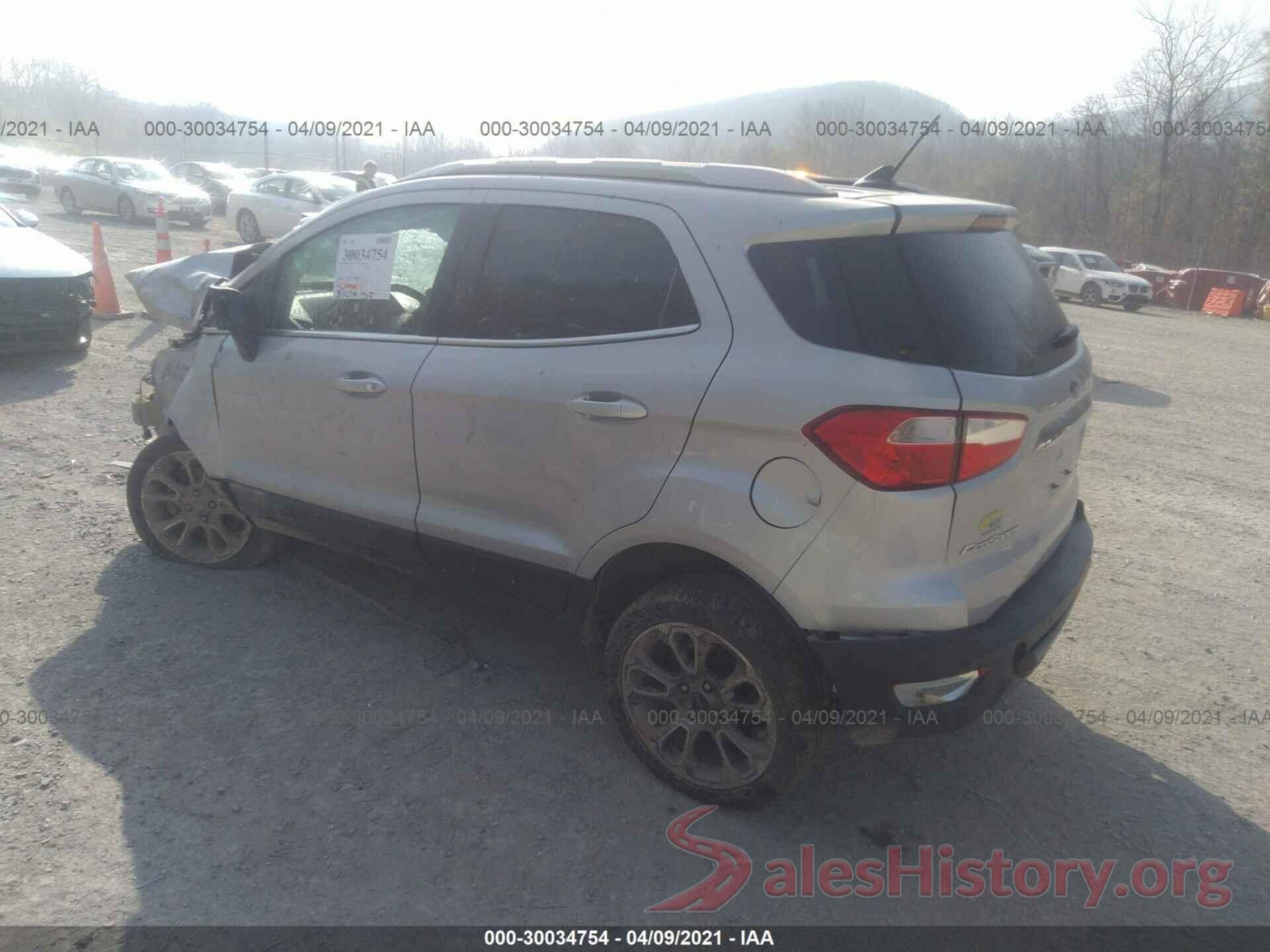 MAJ6P1WL4JC202875 2018 FORD ECOSPORT