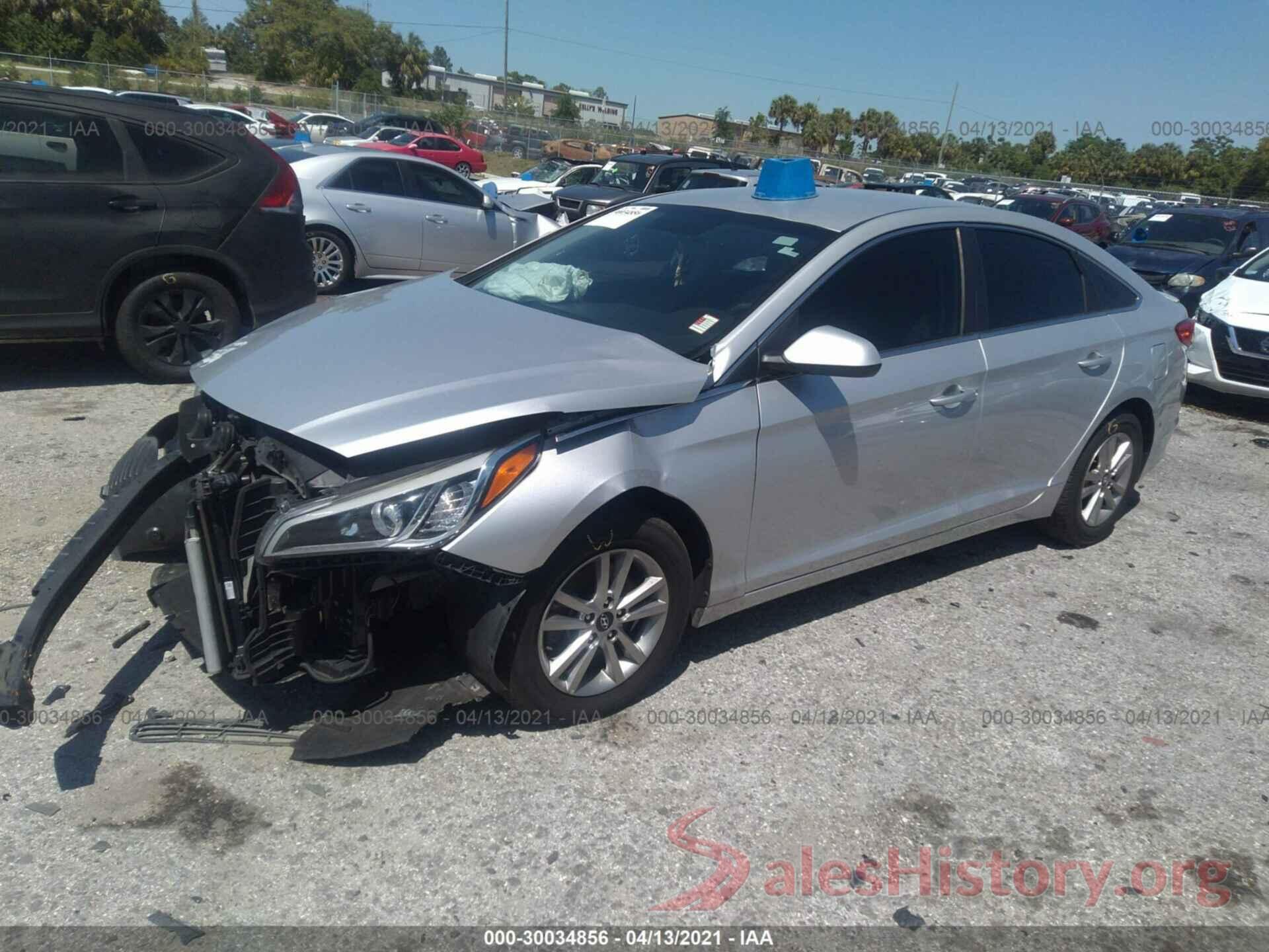 5NPE24AF6GH373647 2016 HYUNDAI SONATA