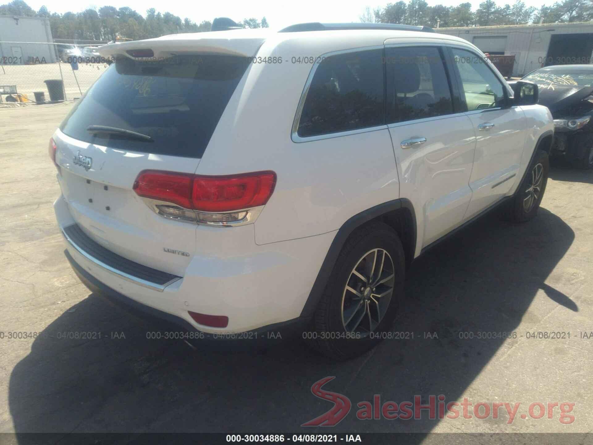 1C4RJFBG2JC509217 2018 JEEP GRAND CHEROKEE