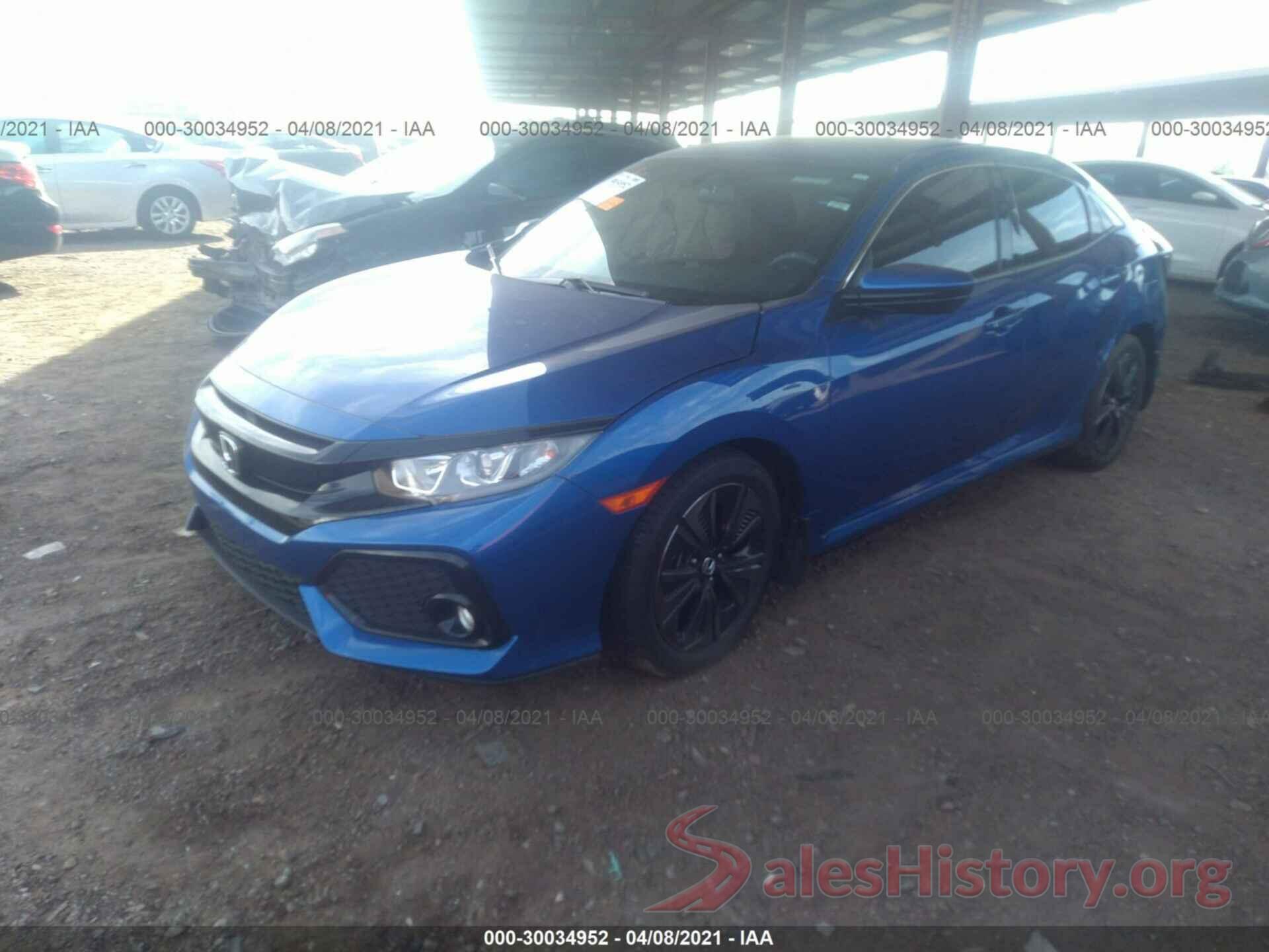 SHHFK7H5XJU239831 2018 HONDA CIVIC HATCHBACK