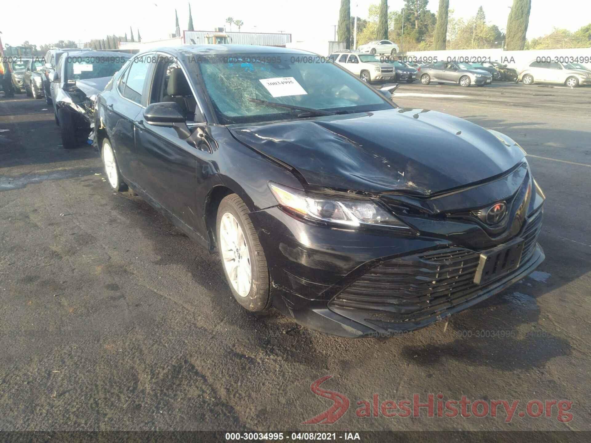 4T1B11HK8KU786154 2019 TOYOTA CAMRY