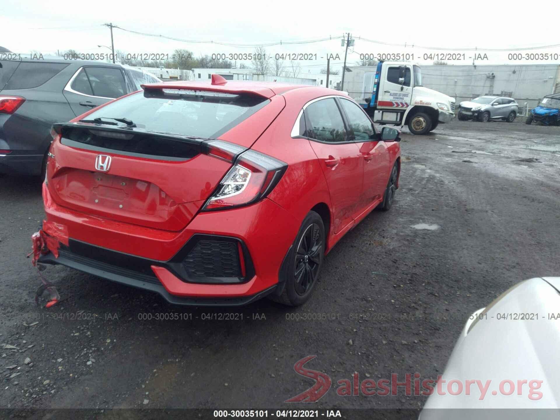 SHHFK7H79HU412945 2017 HONDA CIVIC HATCHBACK