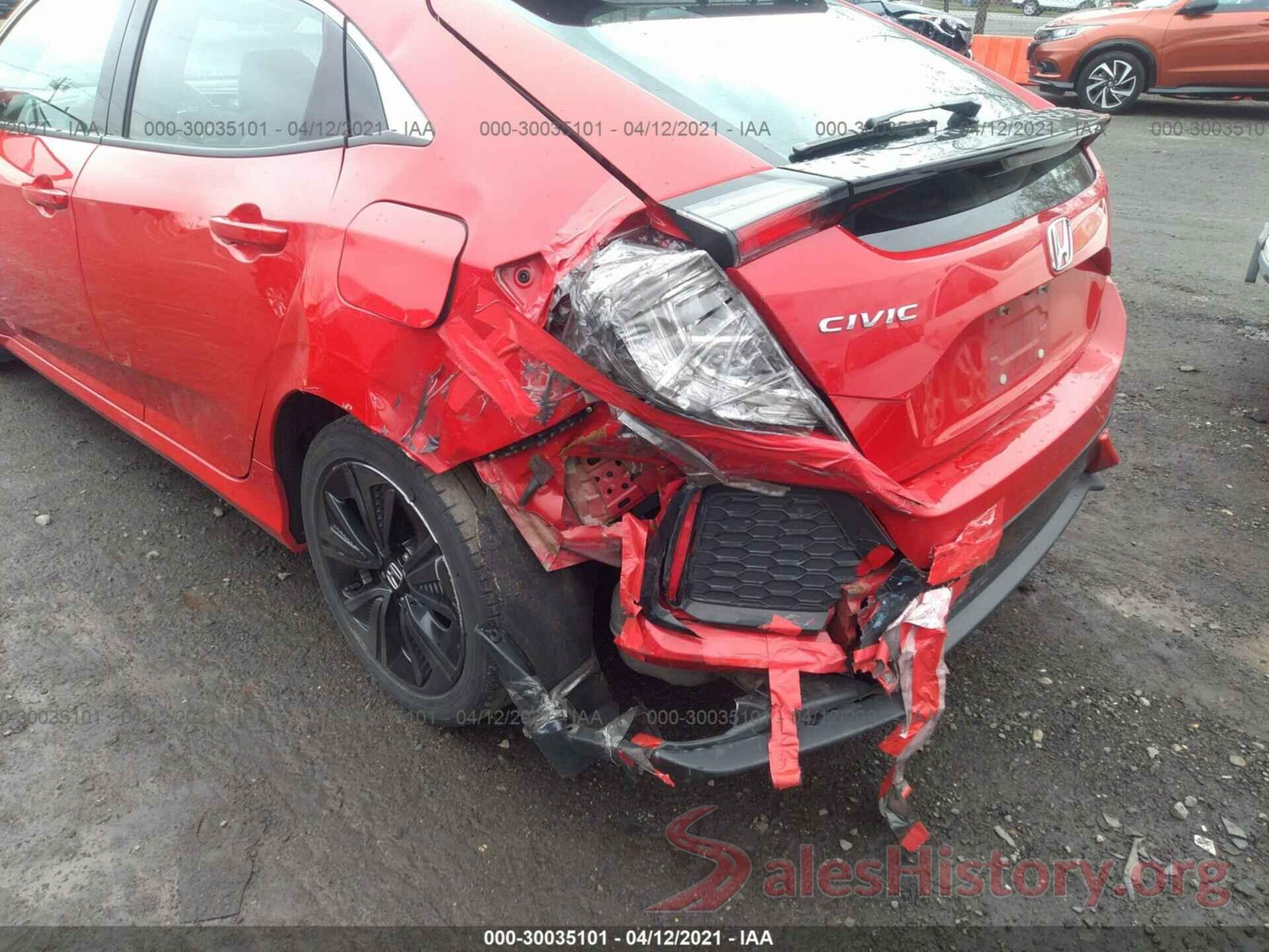 SHHFK7H79HU412945 2017 HONDA CIVIC HATCHBACK