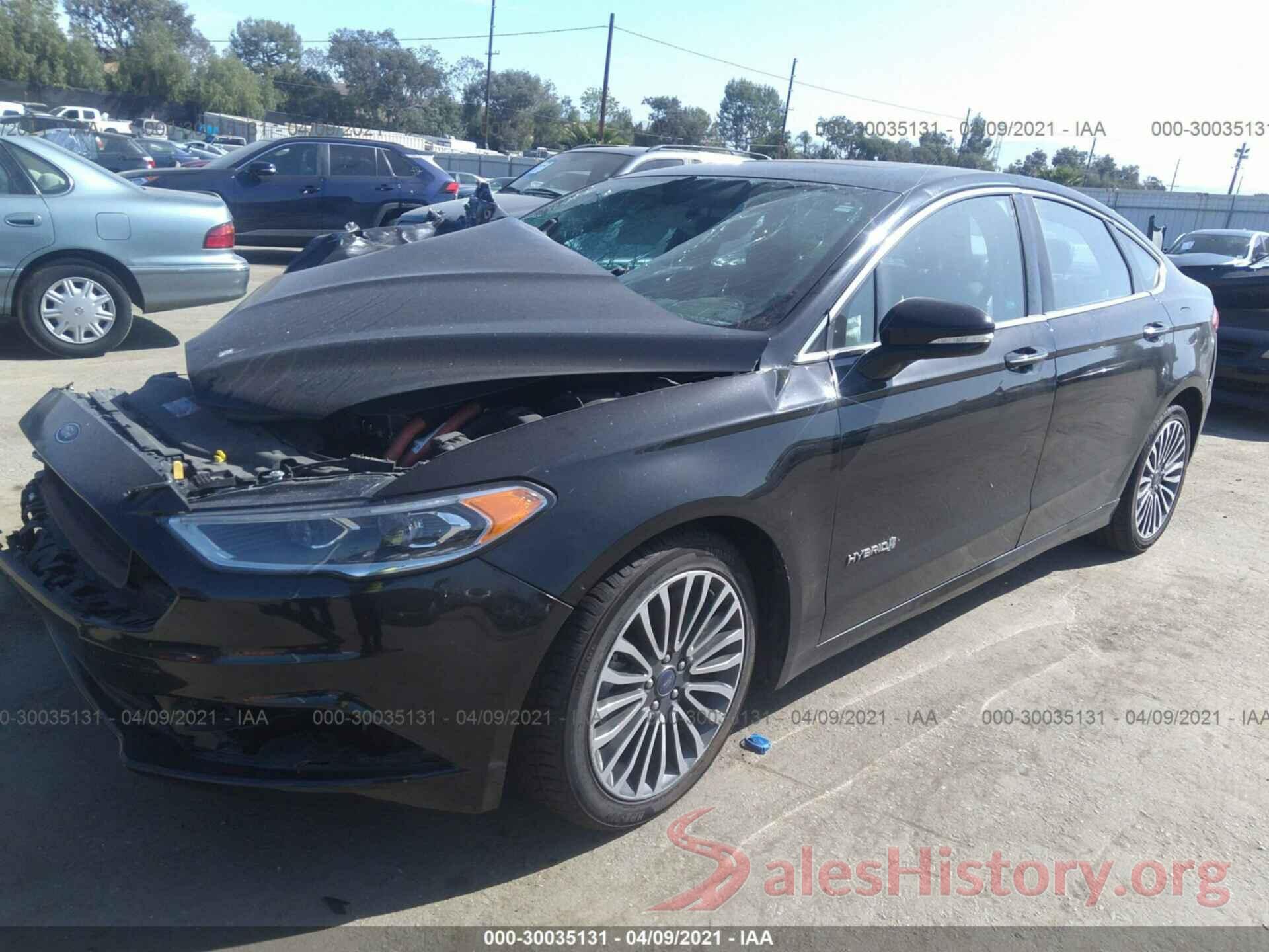 3FA6P0RU8JR207285 2018 FORD FUSION HYBRID